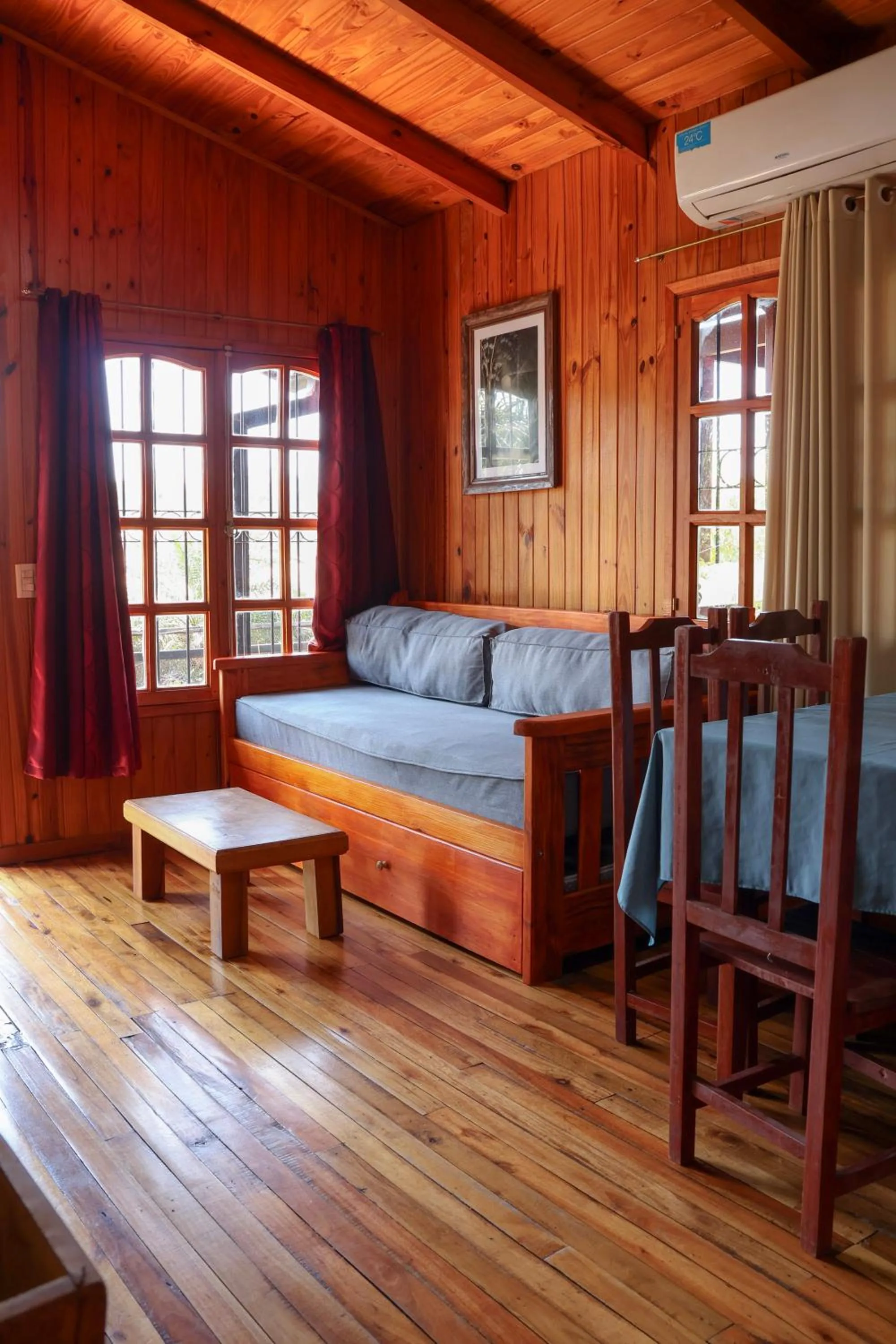 Bed in Terra Iguazú Cabañas