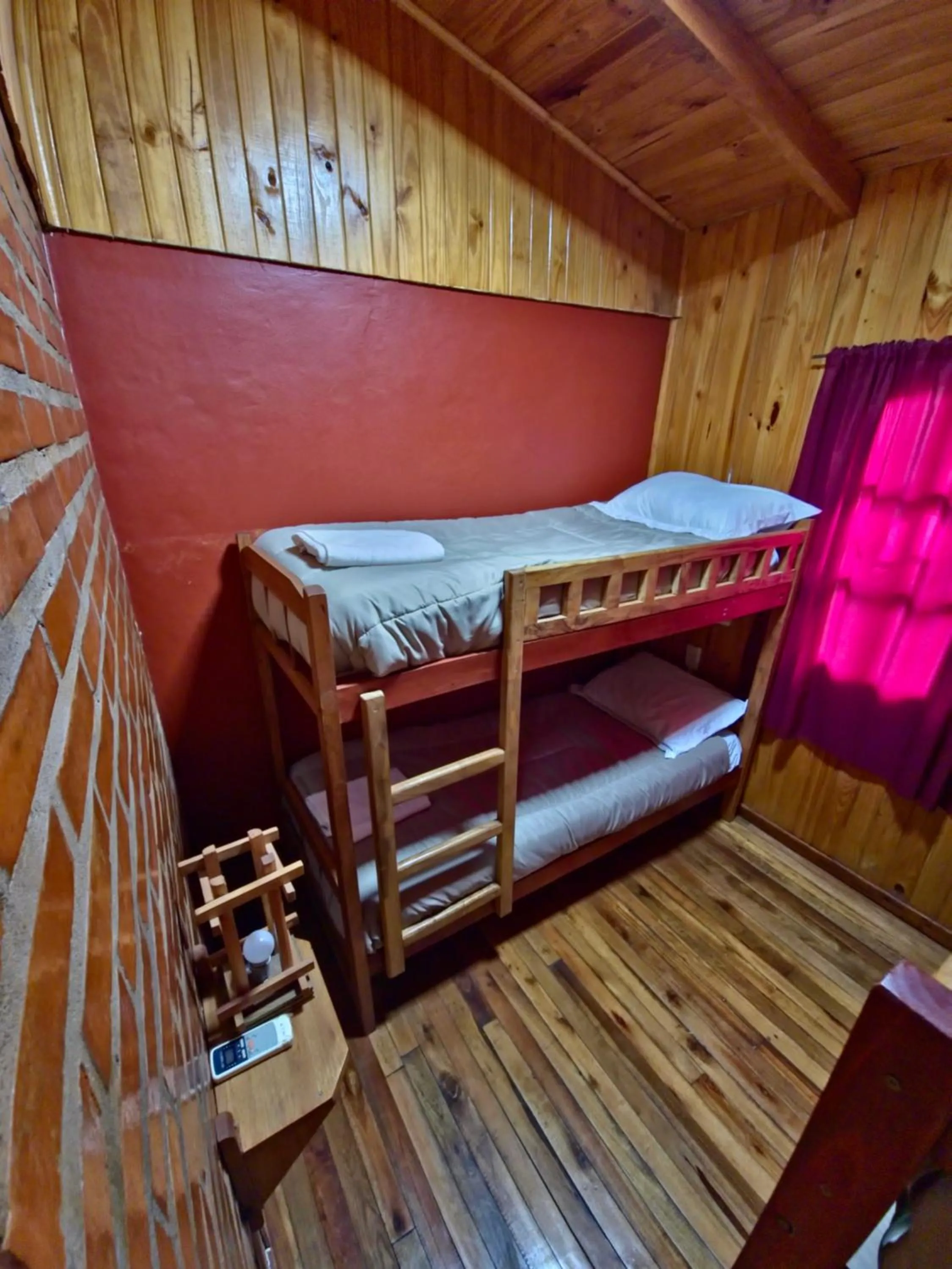 Bed in Terra Iguazú Cabañas