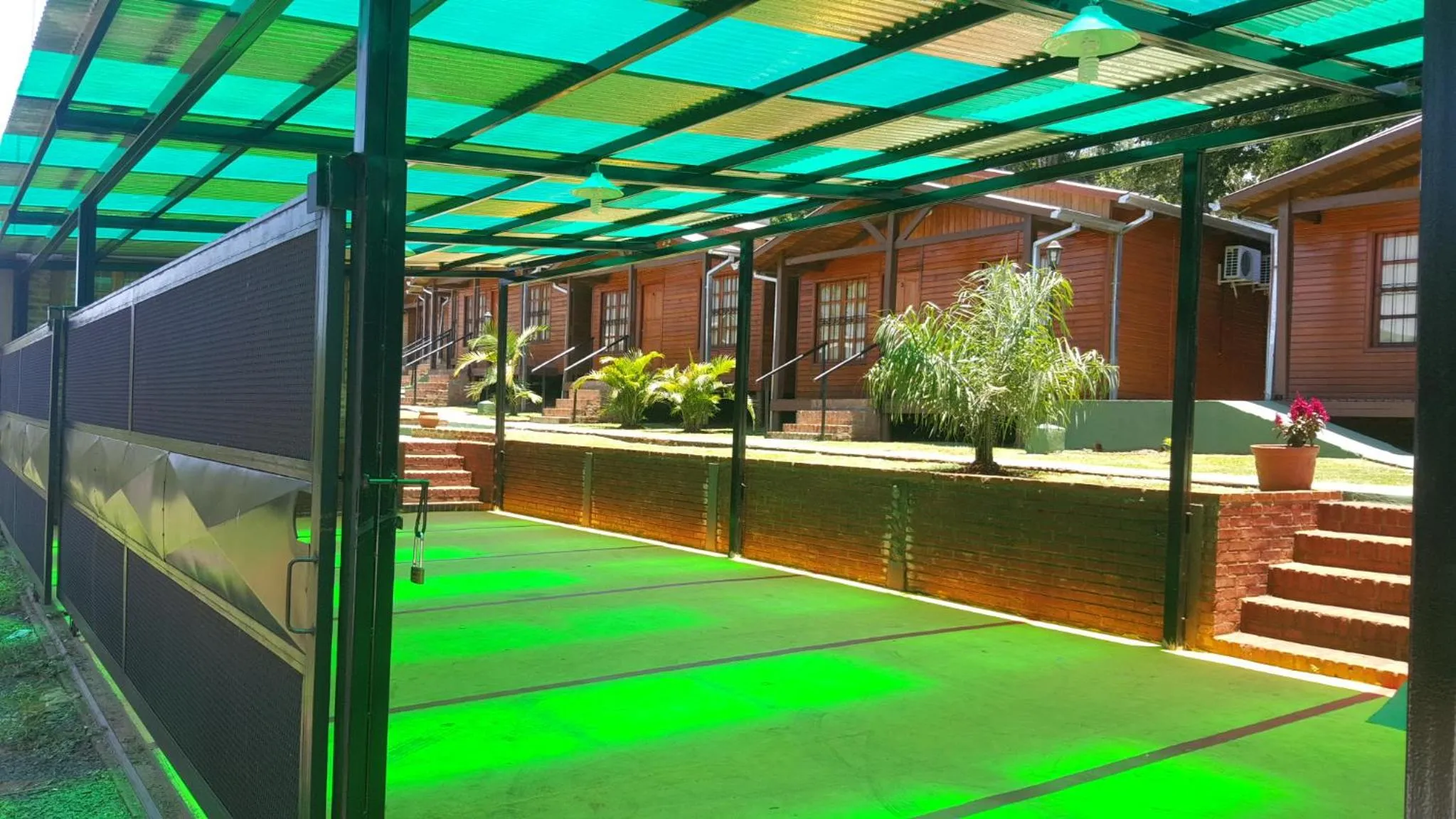 Lobby or reception in Terra Iguazú Cabañas