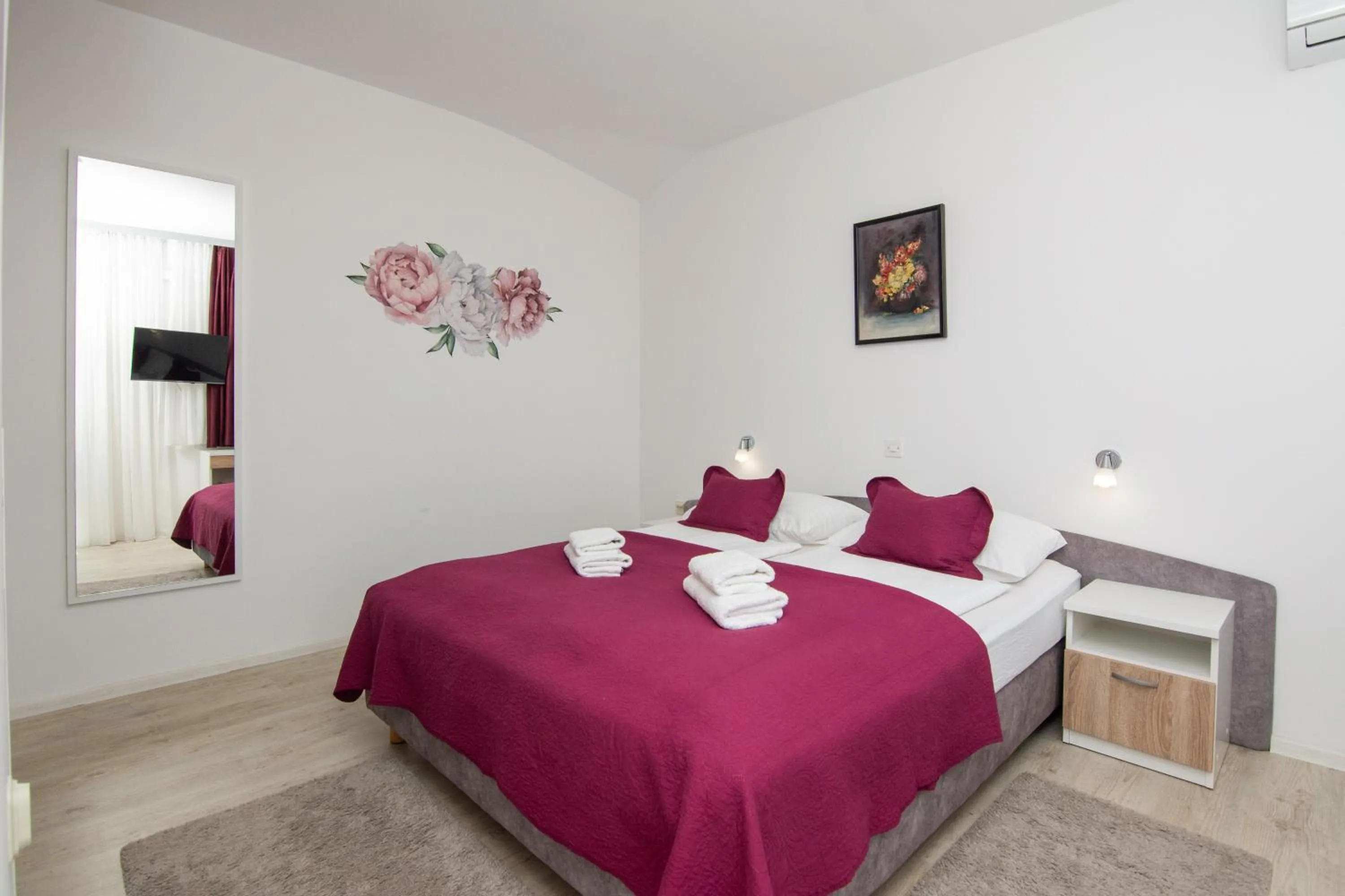 Bedroom, Bed in Hotel Vicko