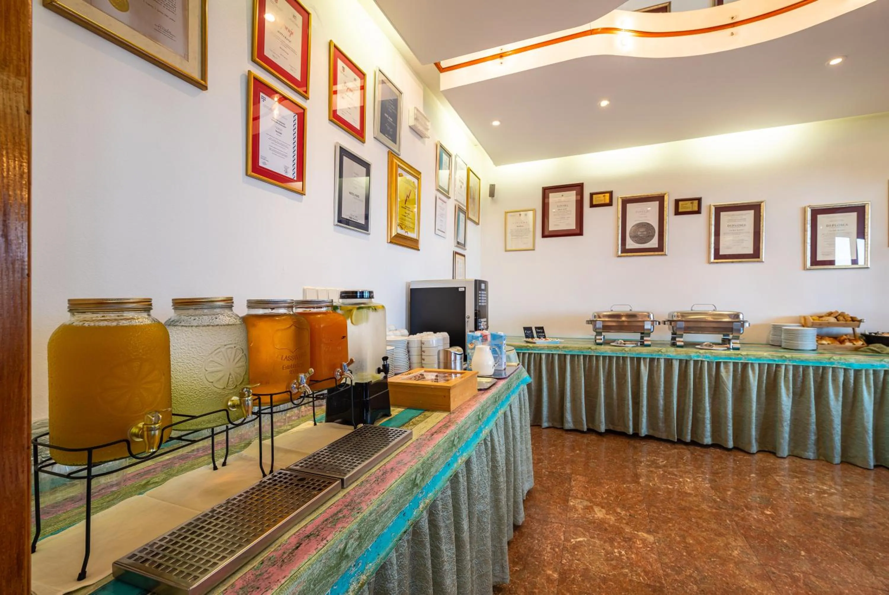 Breakfast in Hotel Vicko