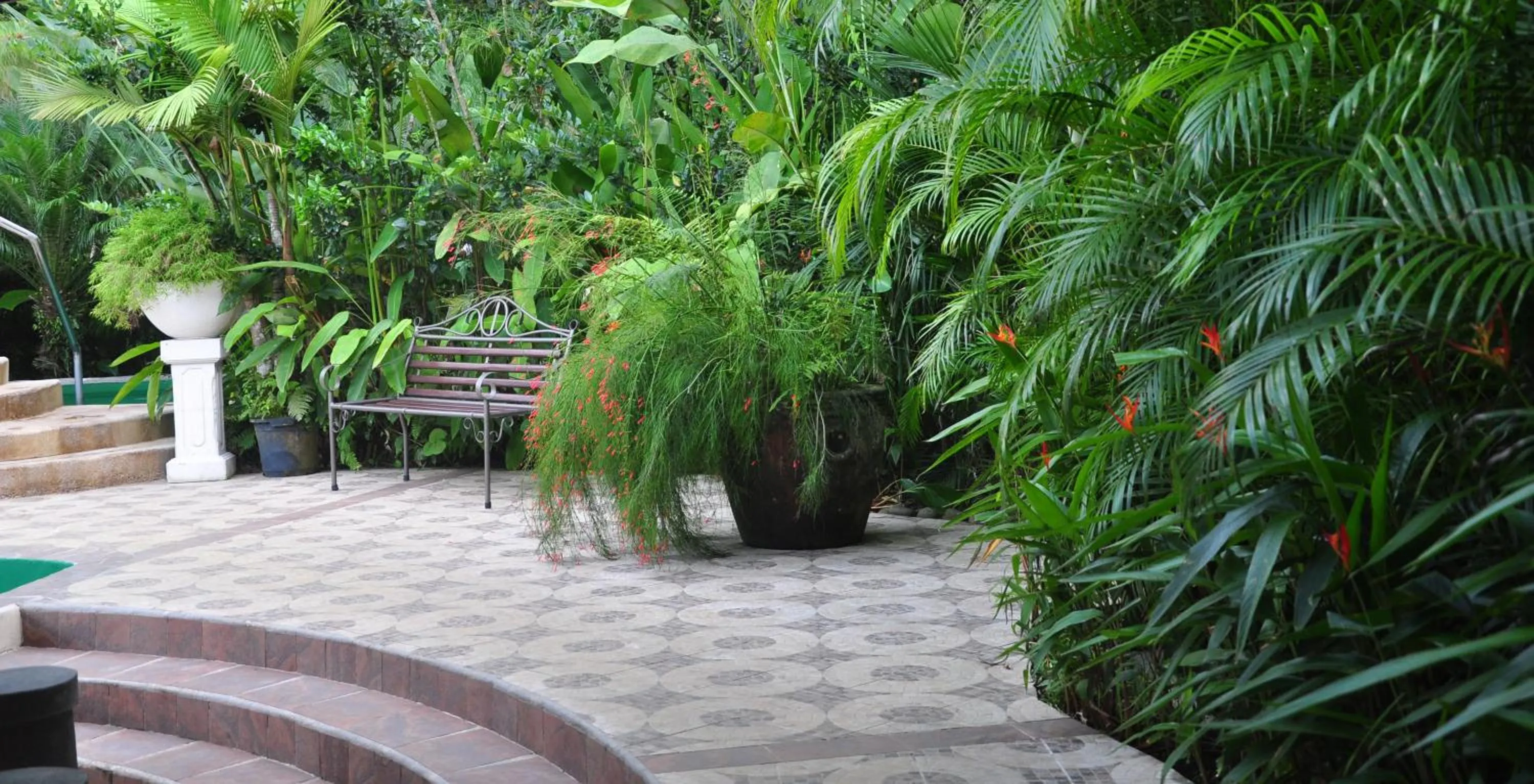 Garden in Paradise Hot Springs - Thermal Water & Volcano Views