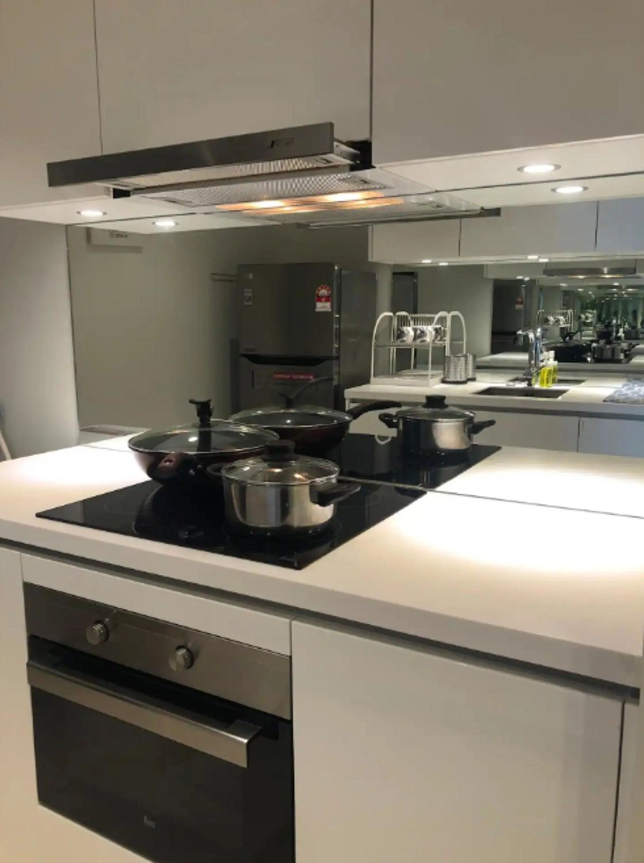 Kitchen or kitchenette in Stella Maison KLCC