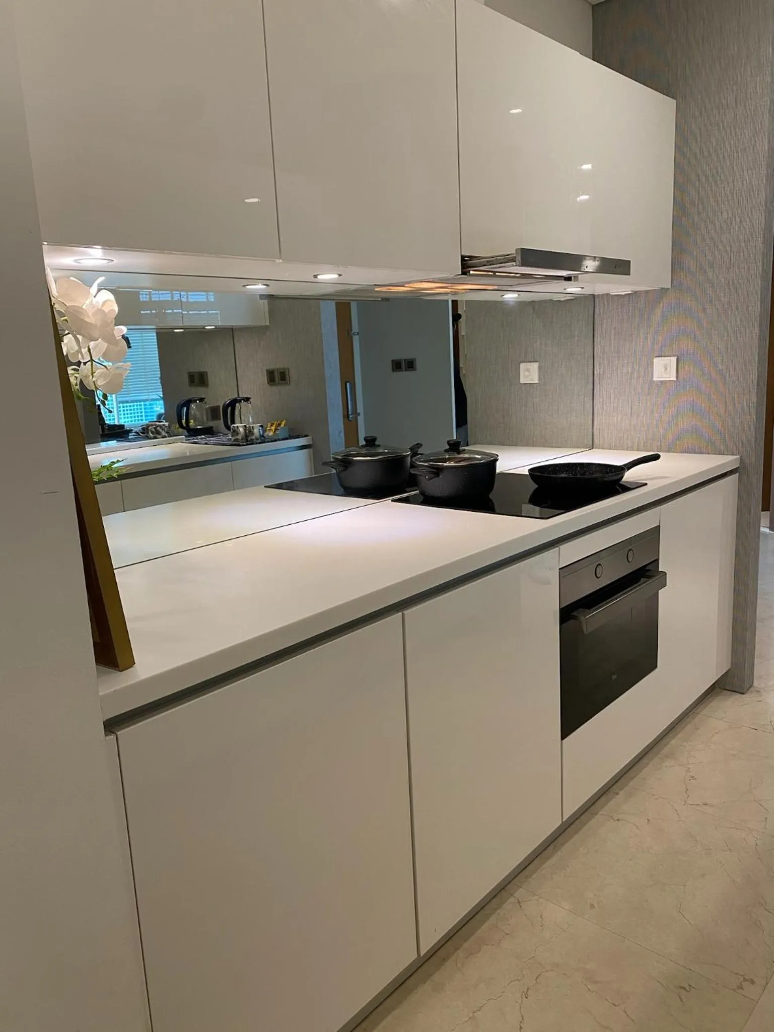 Kitchen or kitchenette in Stella Maison KLCC