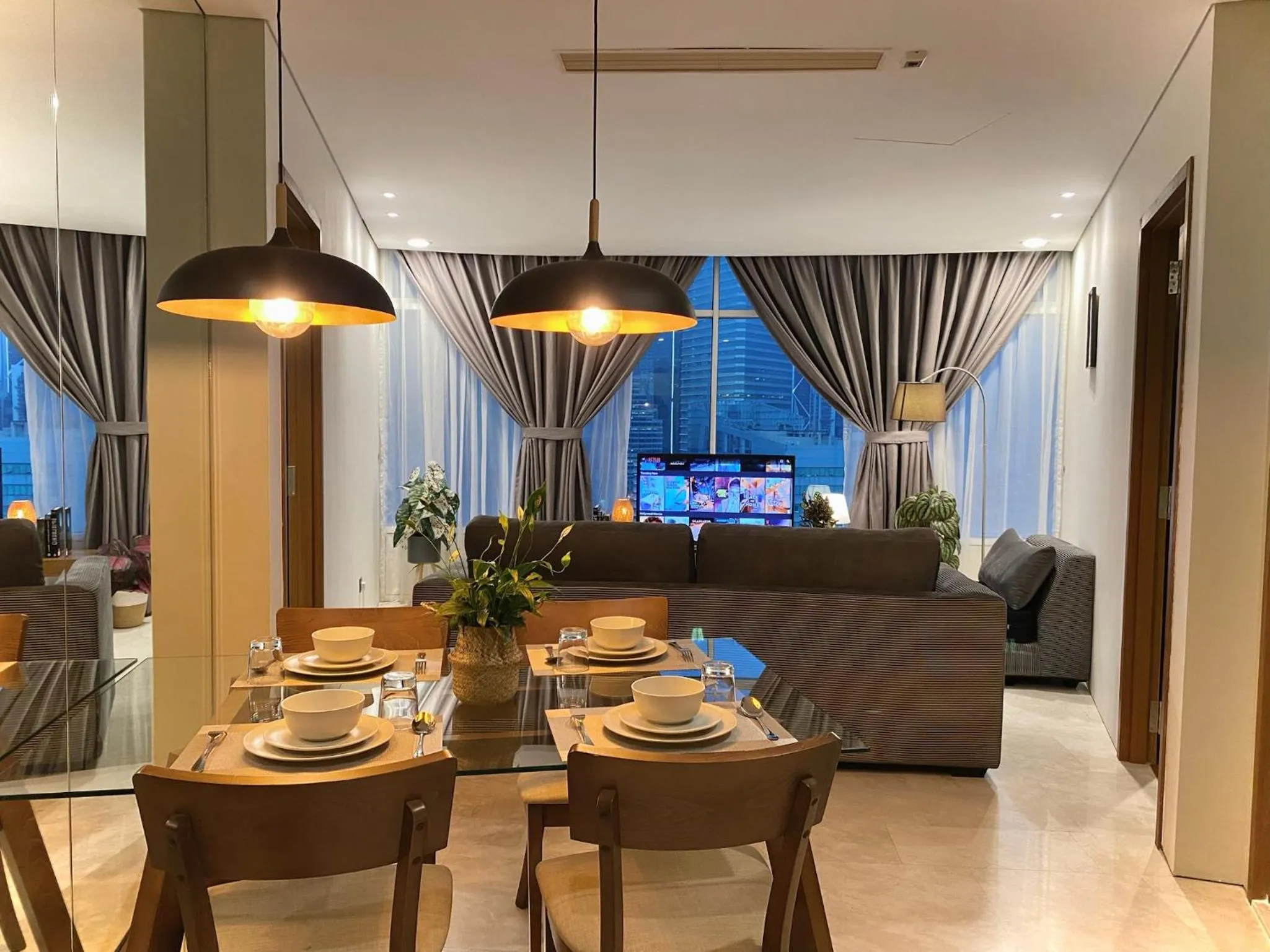 Dining area in Stella Maison KLCC