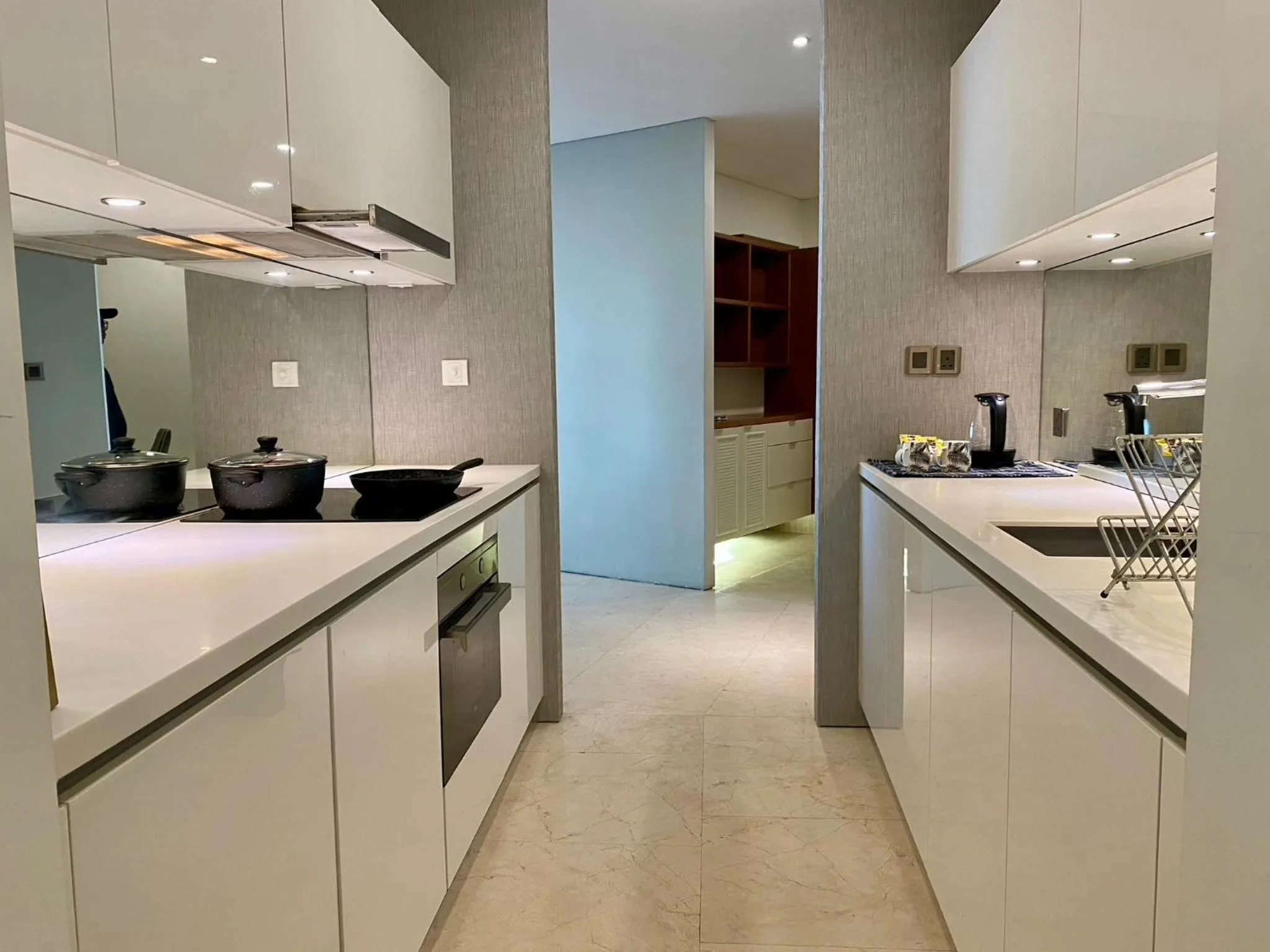 Kitchen or kitchenette in Stella Maison KLCC