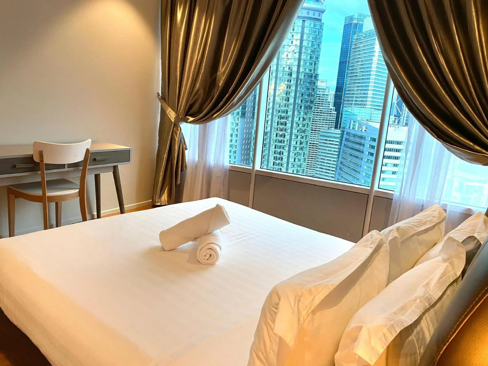 Bedroom, Bed in Stella Maison KLCC