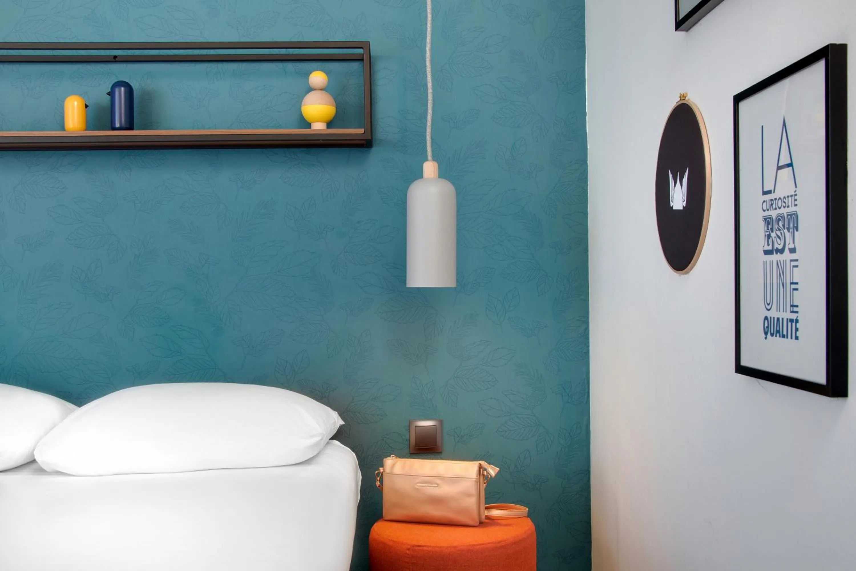 Bedroom in Hôtel ibis Styles Clermont-Ferrand Gare