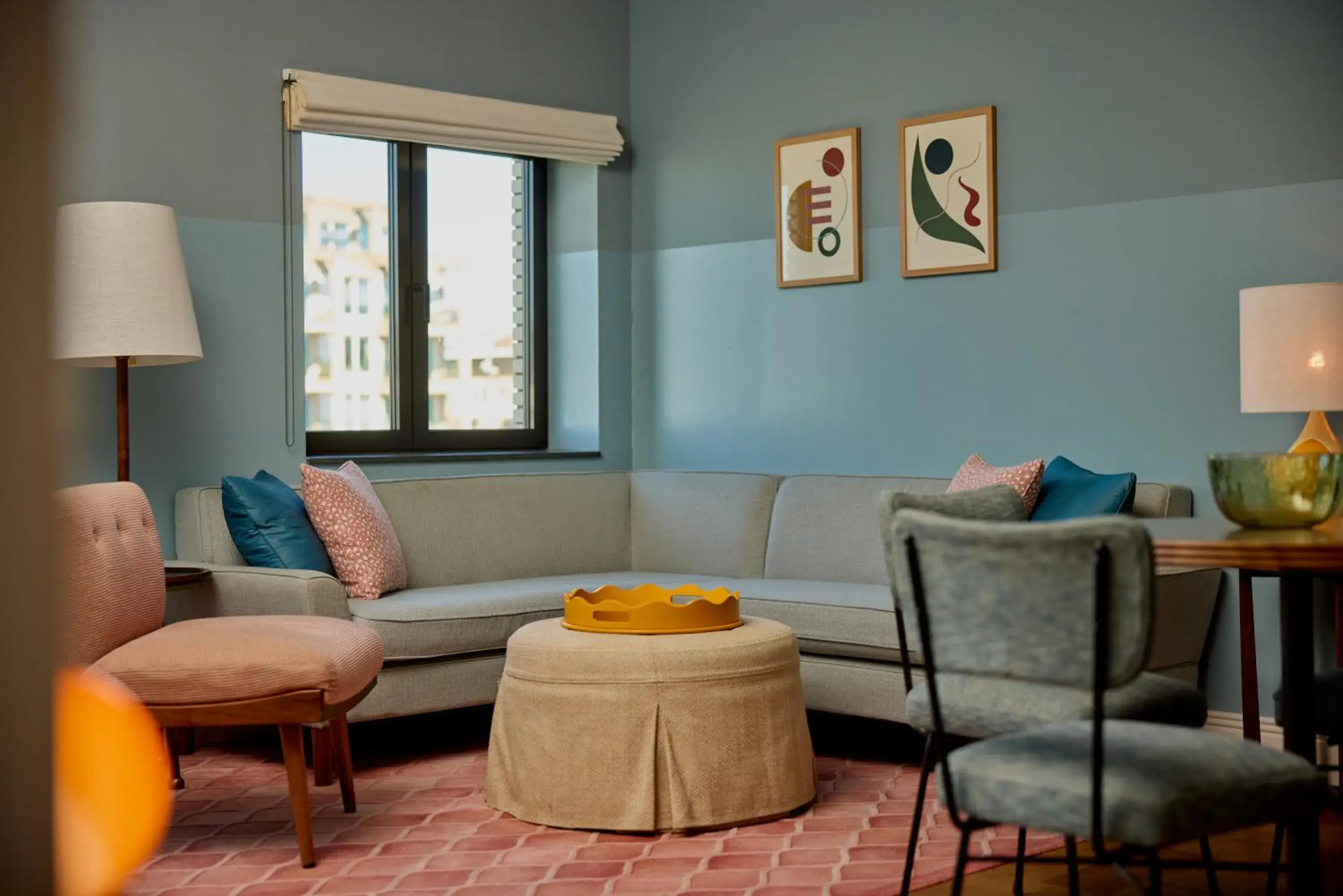 Living room in The July - Twenty Eight Living room in The July - Twenty Eight