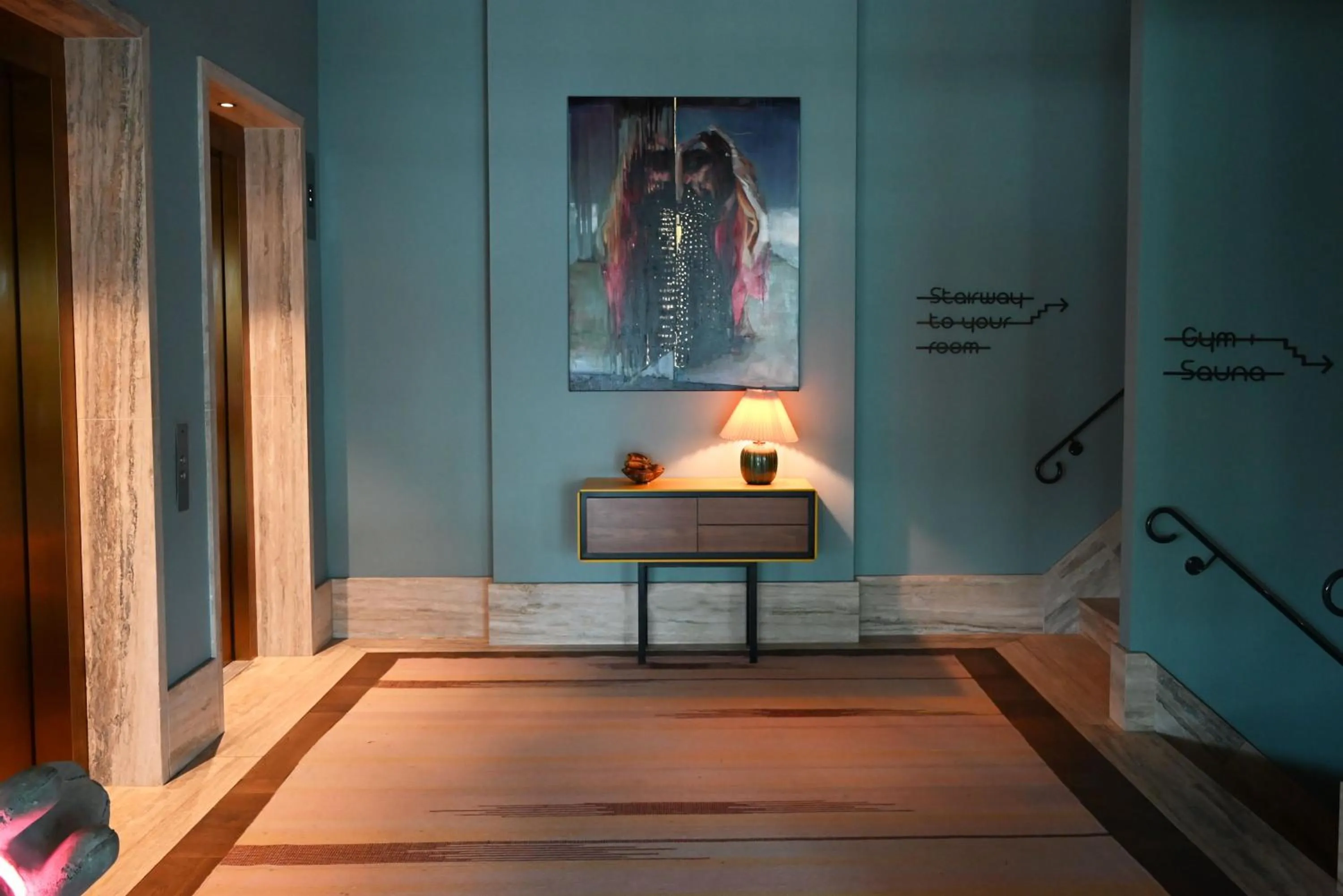 elevator in The July - Twenty Eight