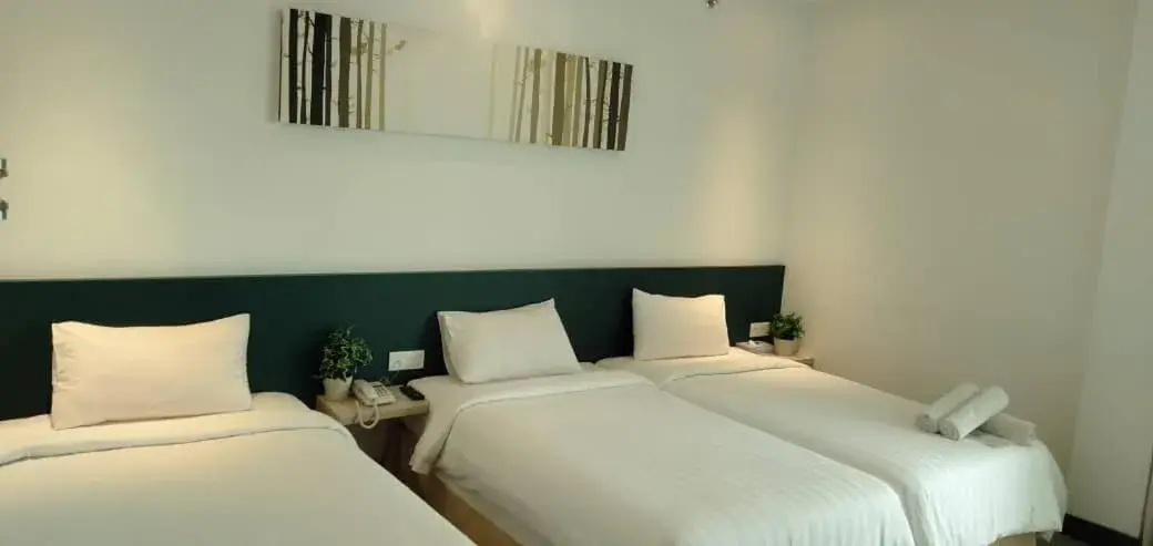 Bed in Fuller Hotel Kulim Bed in Fuller Hotel Kulim