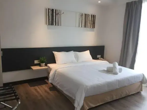 Bed in Fuller Hotel Kulim Bed in Fuller Hotel Kulim