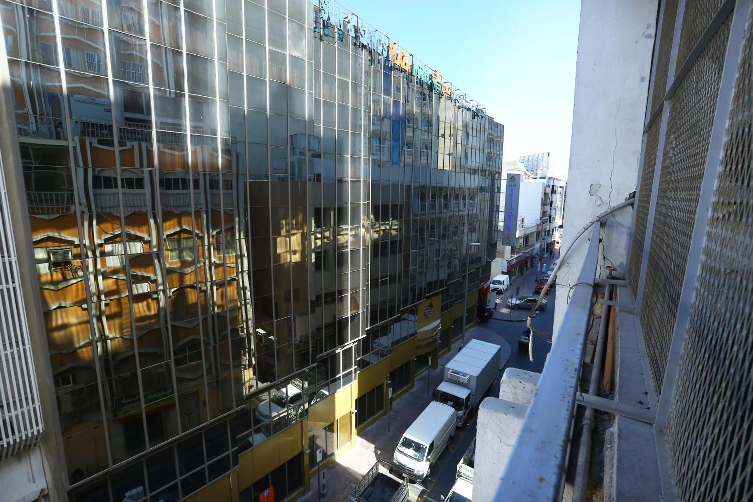 City view in Sun and Sands Plaza Hotel