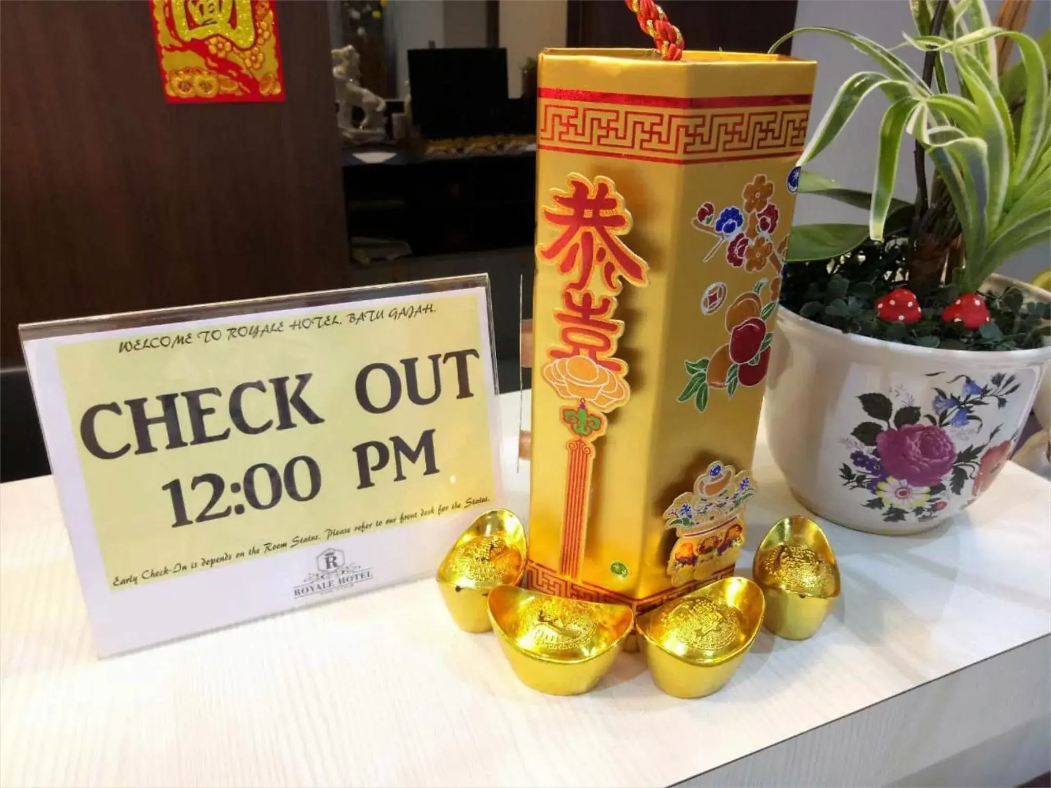 Lobby or reception in Royale Hotel Batu Gajah Lobby or reception in Royale Hotel Batu Gajah