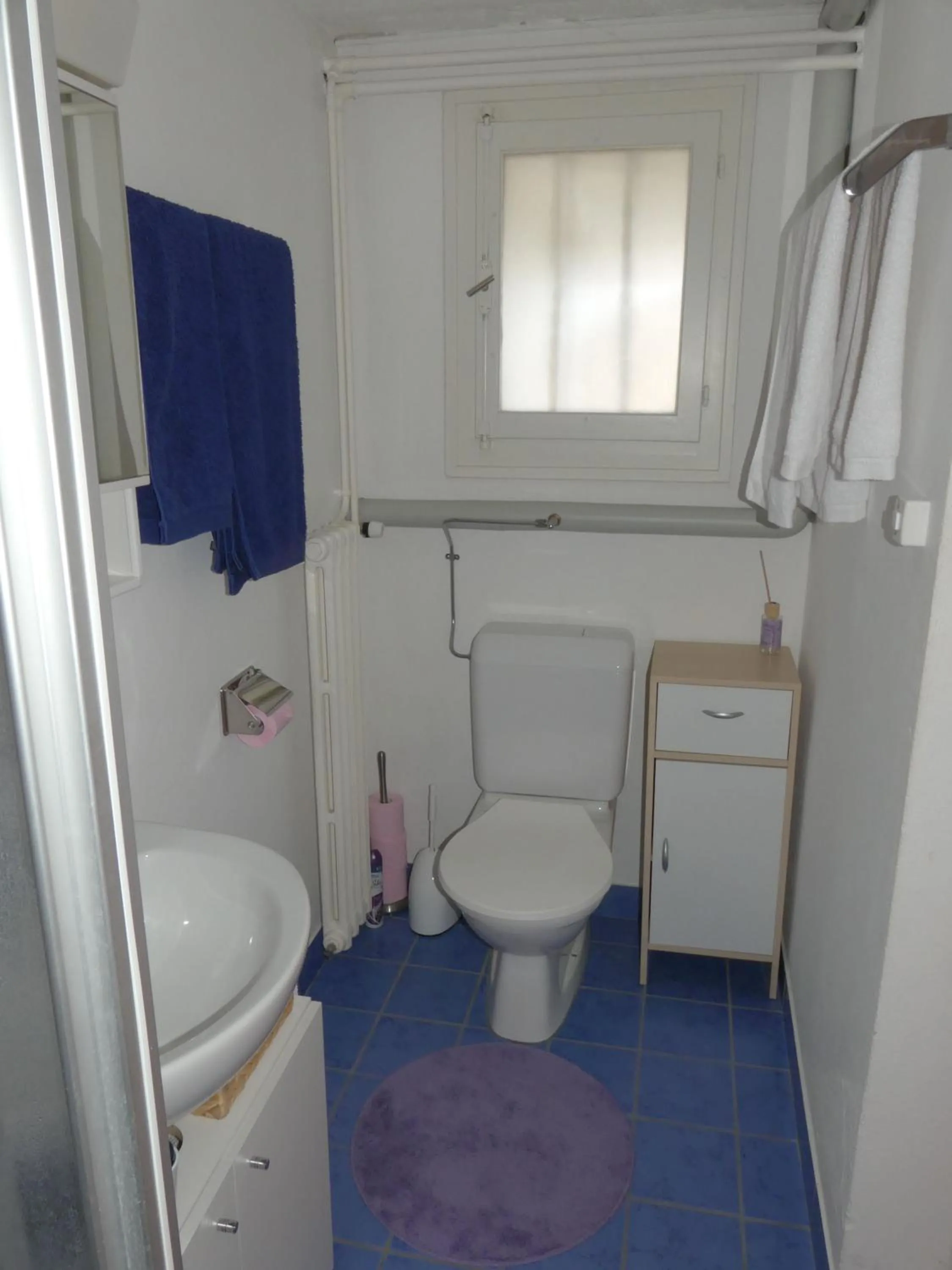 Toilet in Au Bonheur des Iris