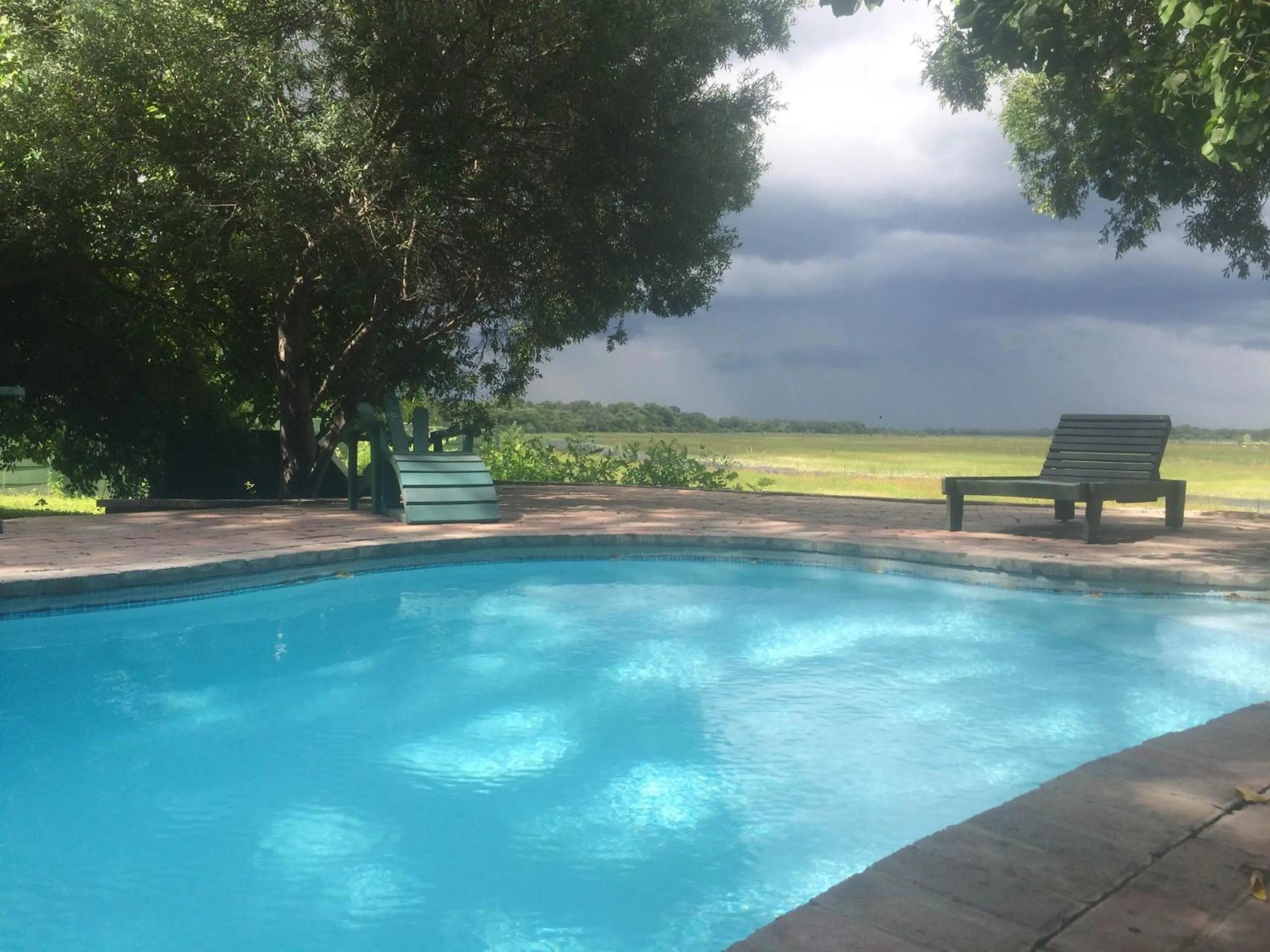 Swimming pool in Island Safari Lodge