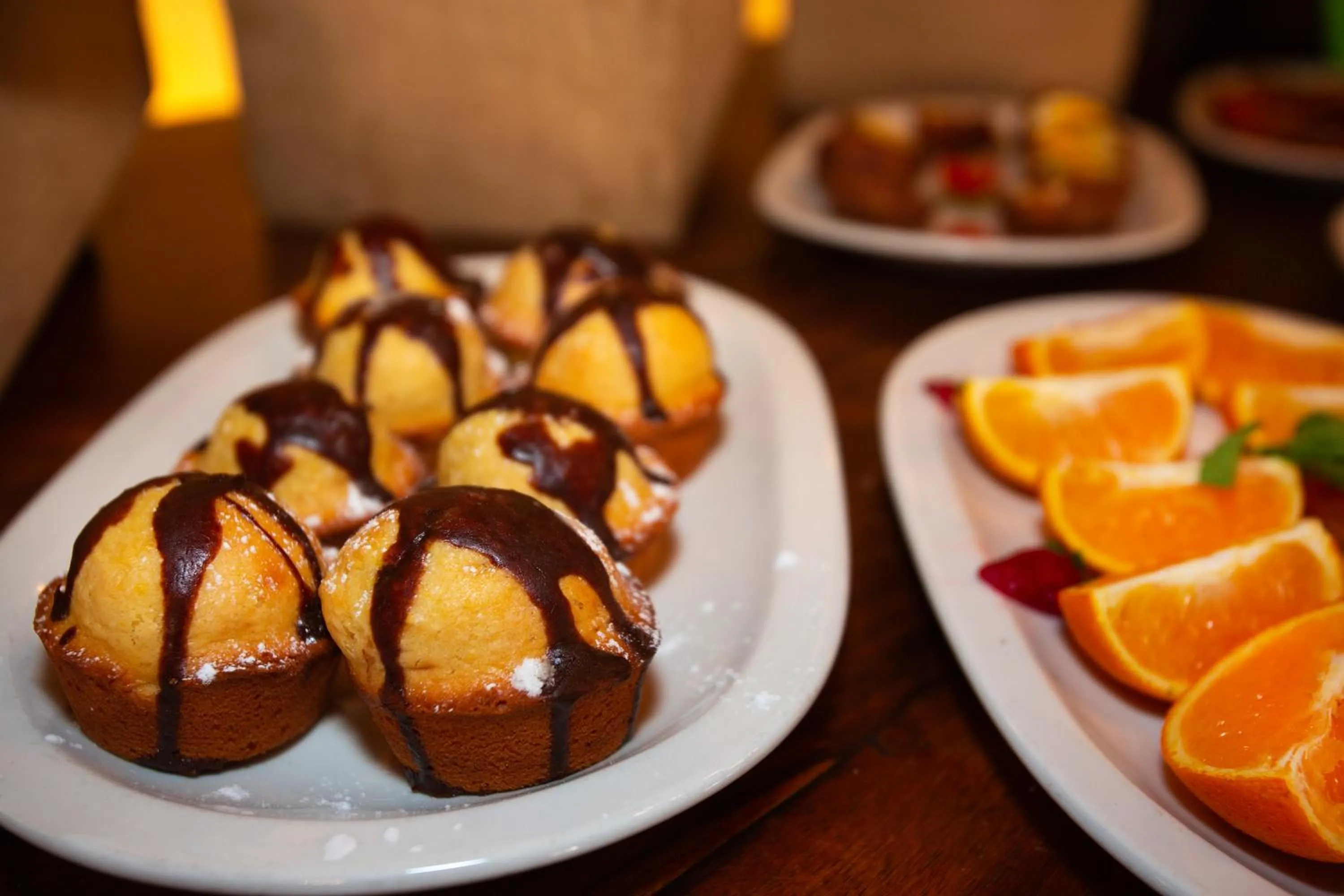 Food in Island Safari Lodge