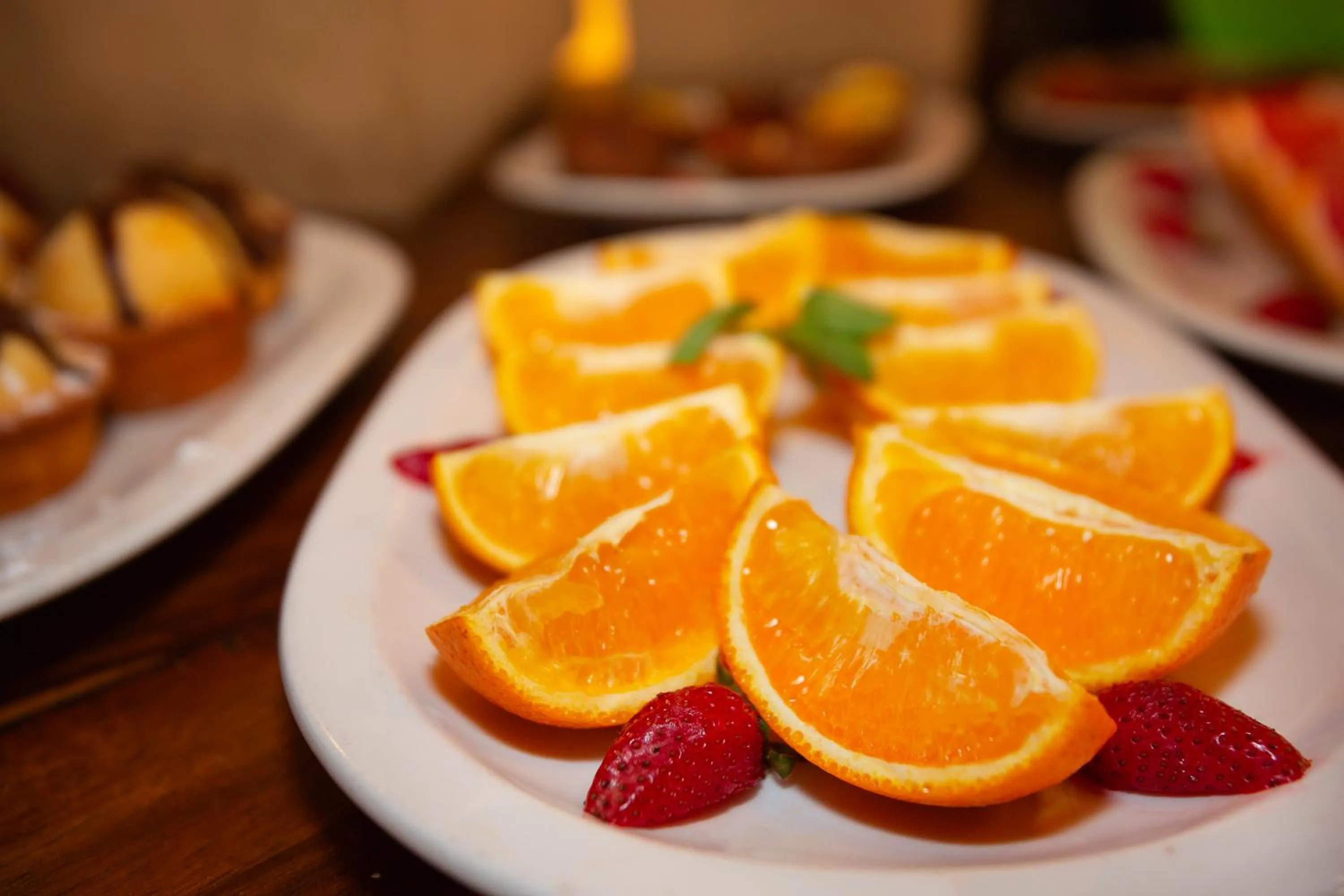 Food in Island Safari Lodge