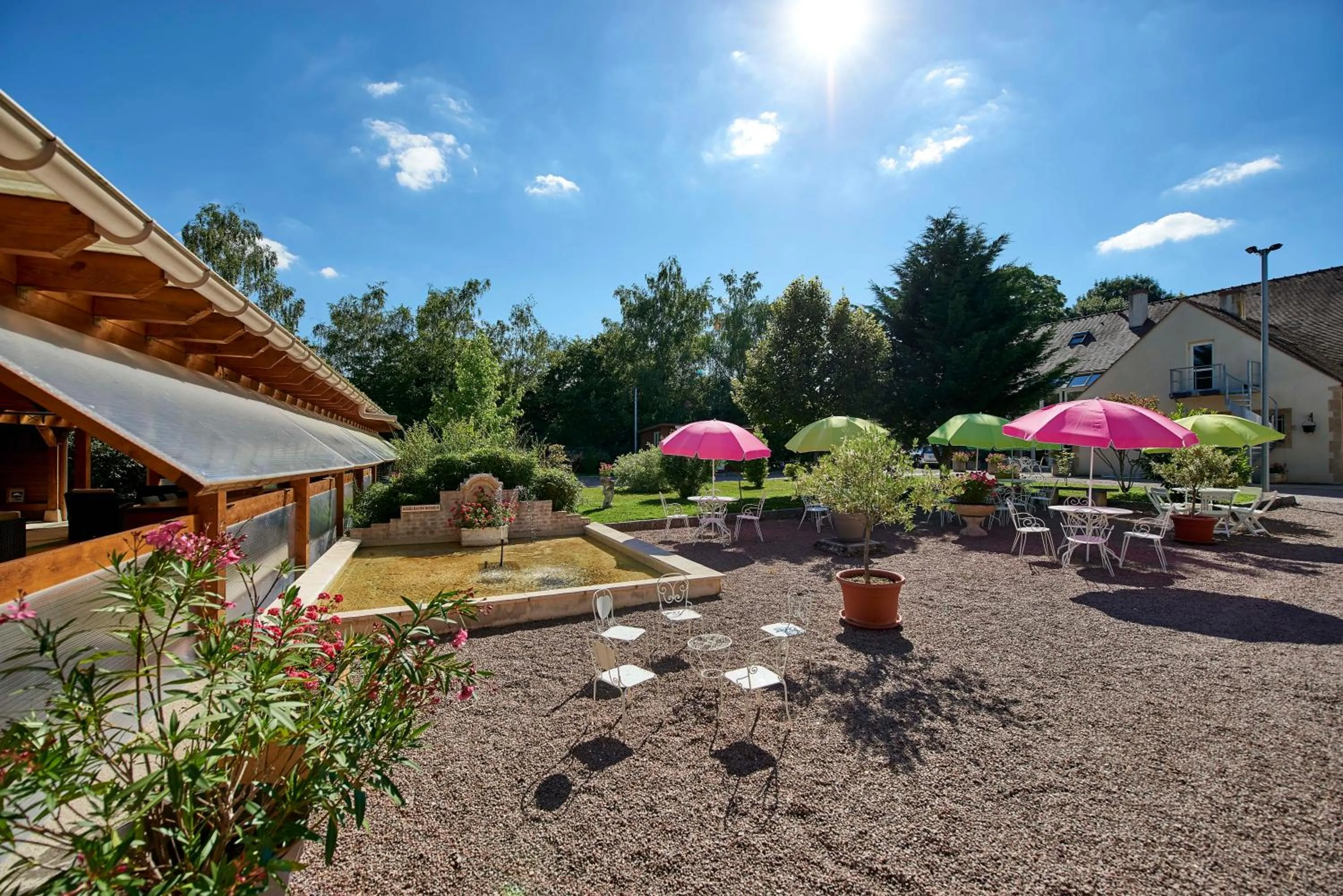 Garden in Gite du Clos Champagnac