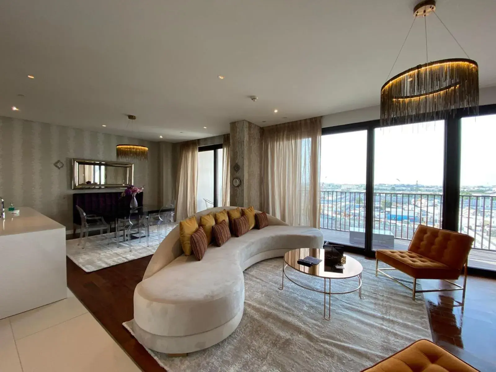 Living room, Seating Area in Dream Inn Apartments - City Walk Prime Living room, Seating Area in Dream Inn Apartments - City Walk Prime