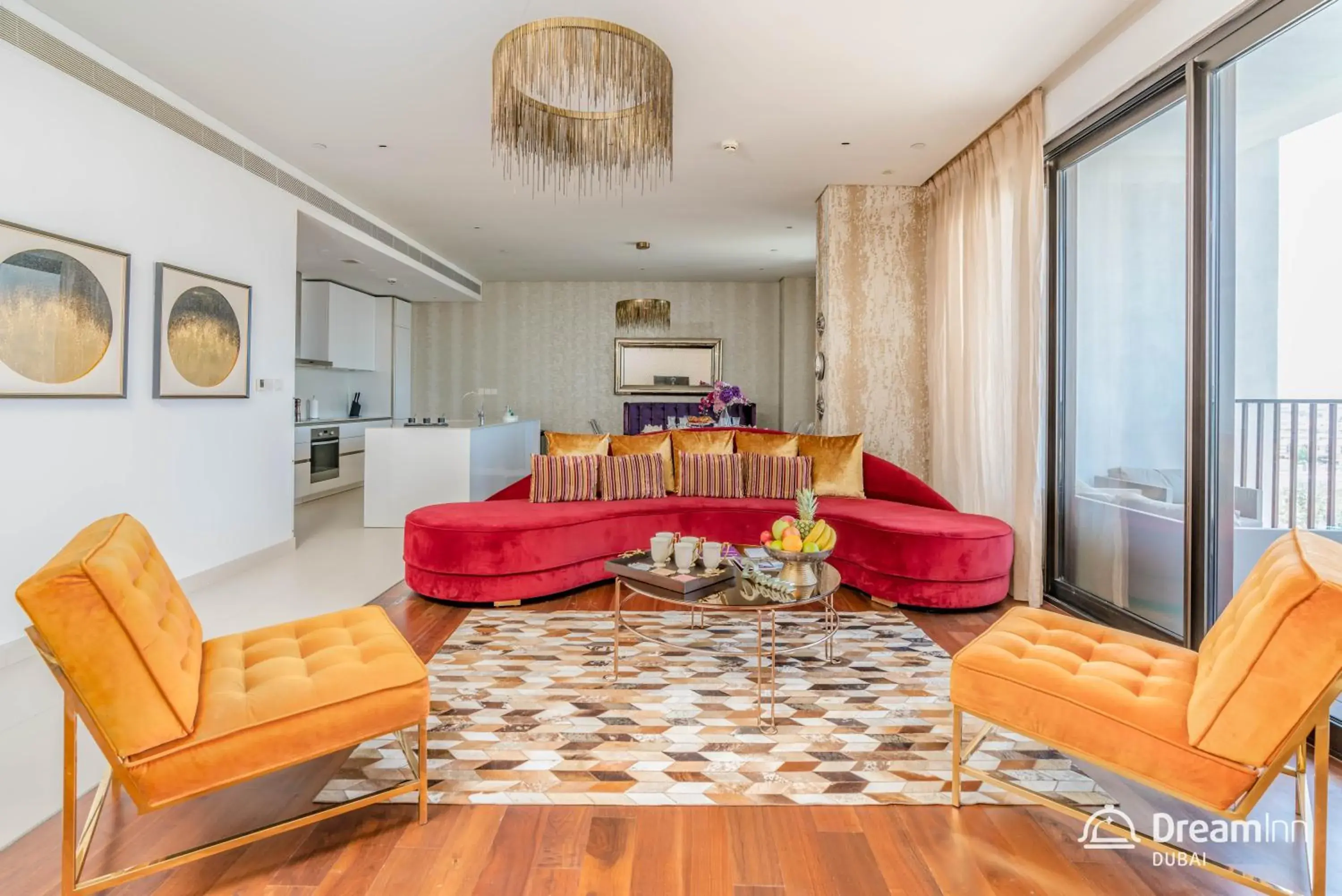Living room, Seating Area in Dream Inn Apartments - City Walk Prime Living room, Seating Area in Dream Inn Apartments - City Walk Prime