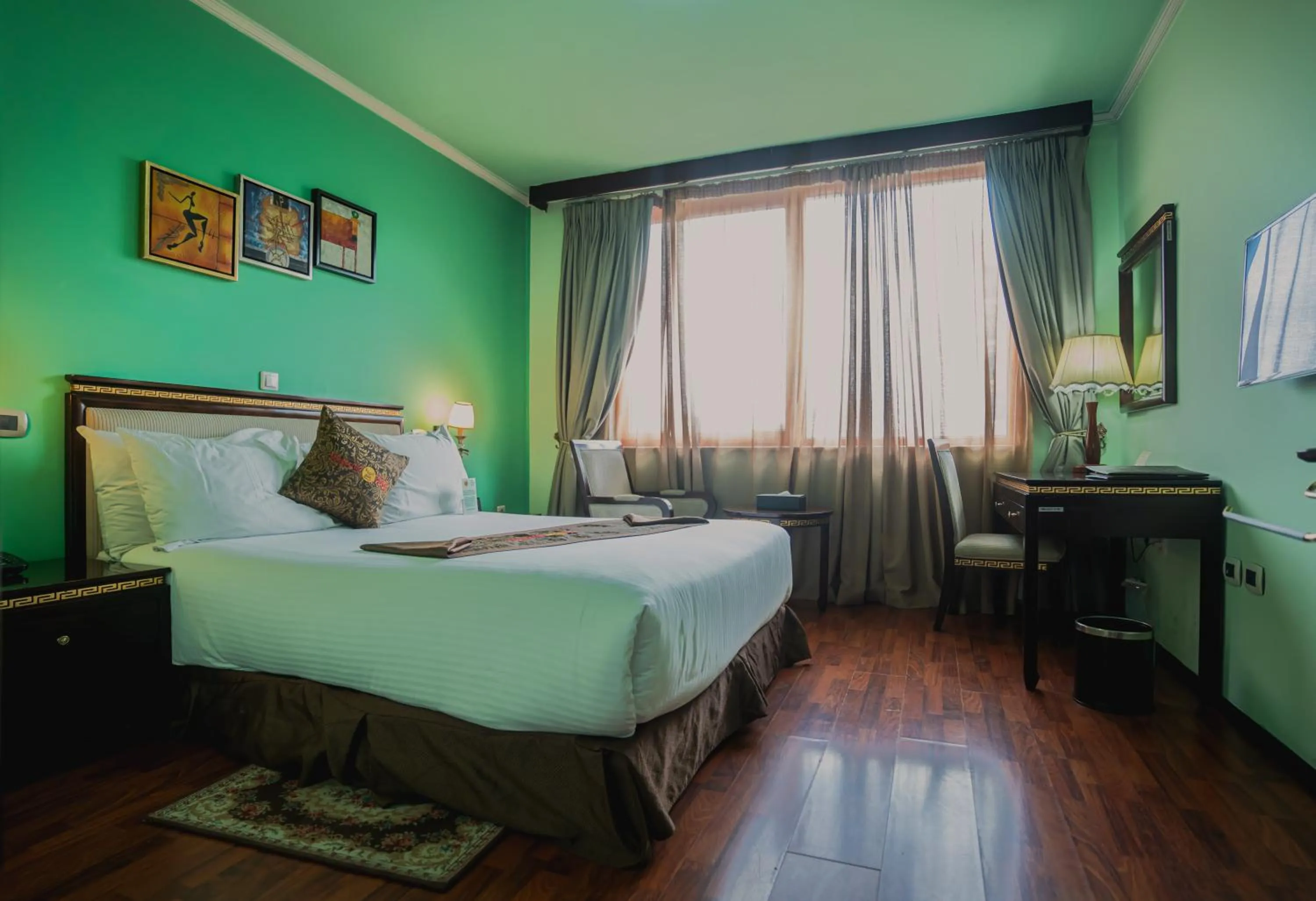 Bed in Wassamar Hotel