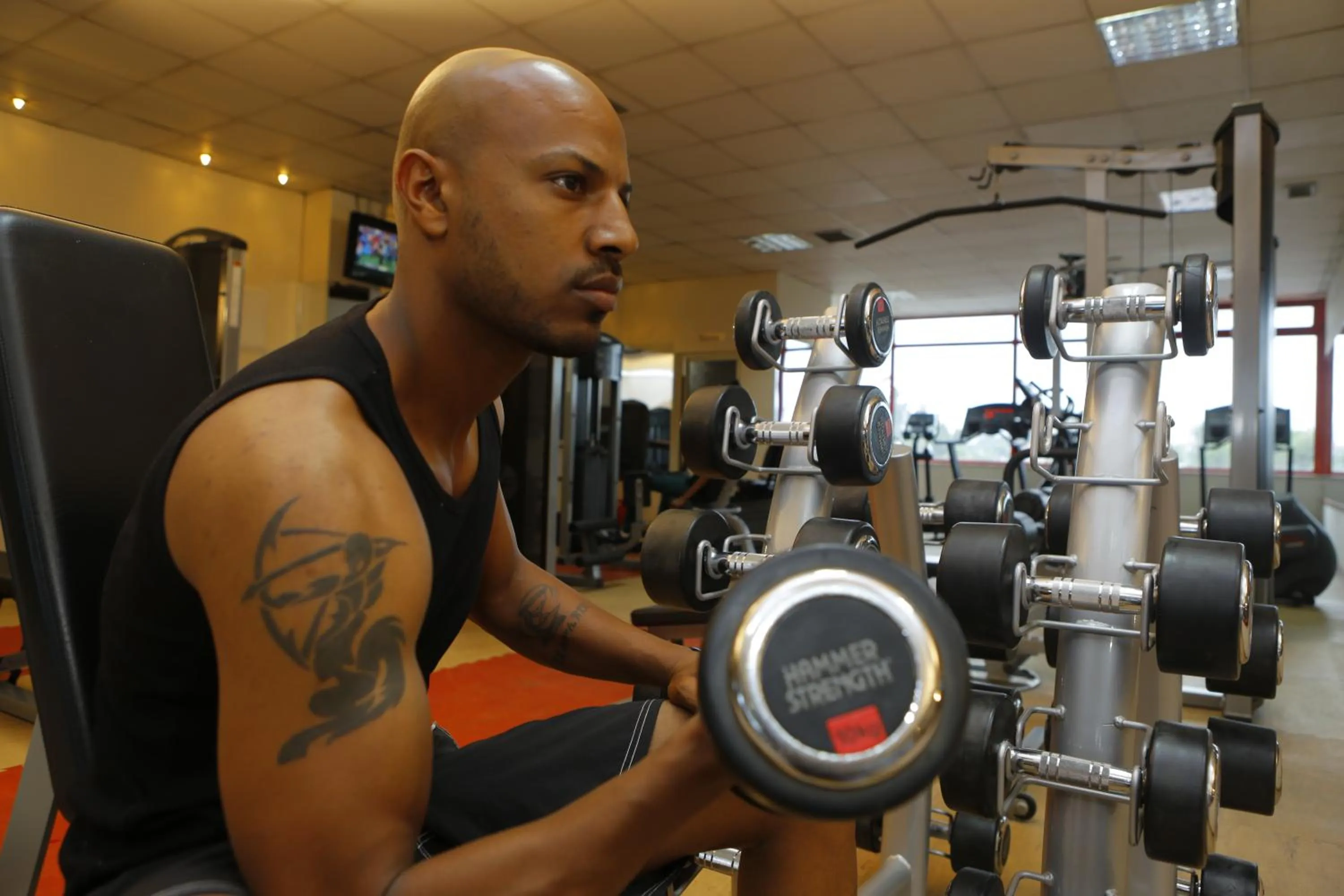 Fitness centre/facilities in Wassamar Hotel