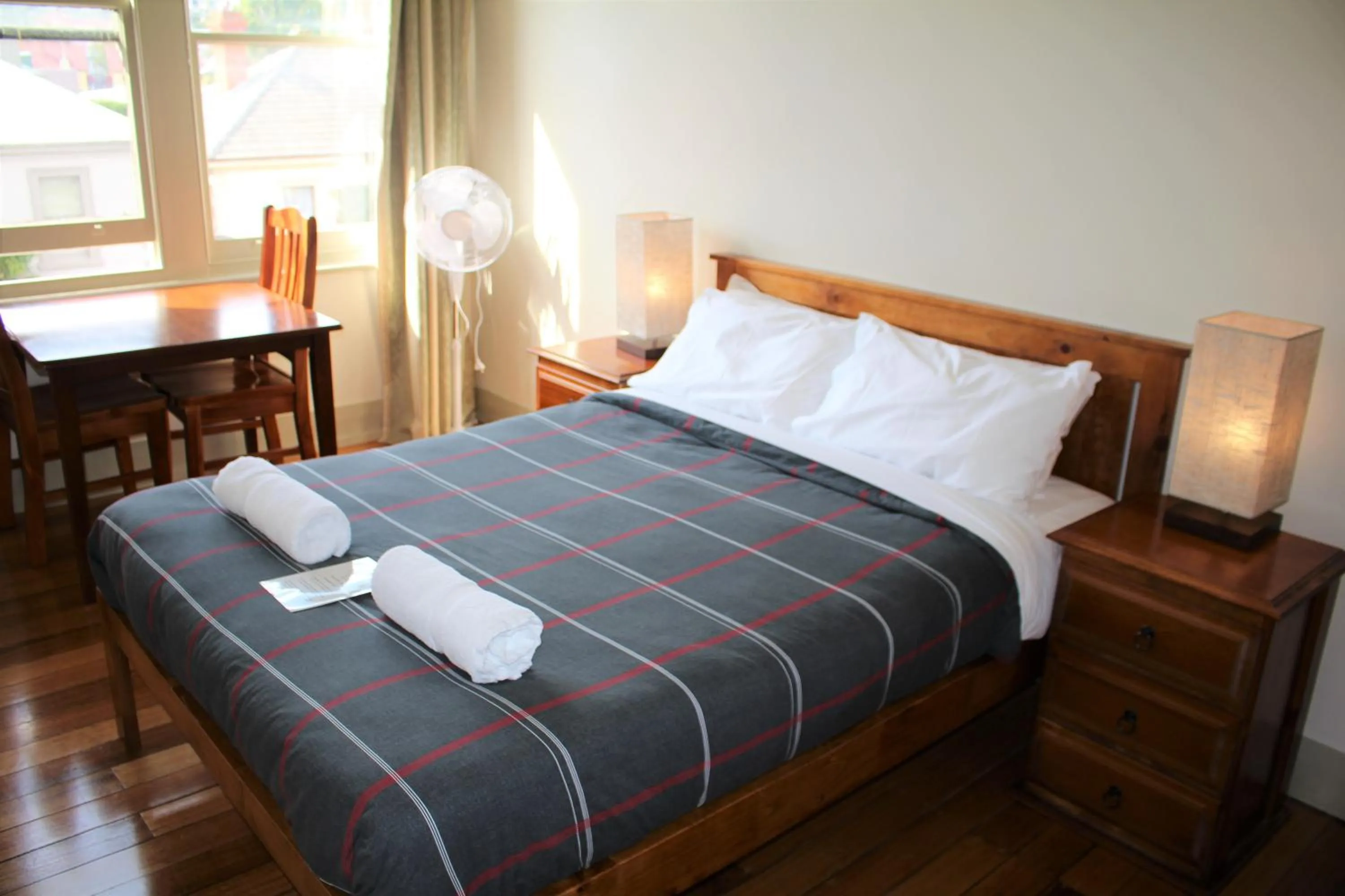 Bed in The Tasmanian Inn