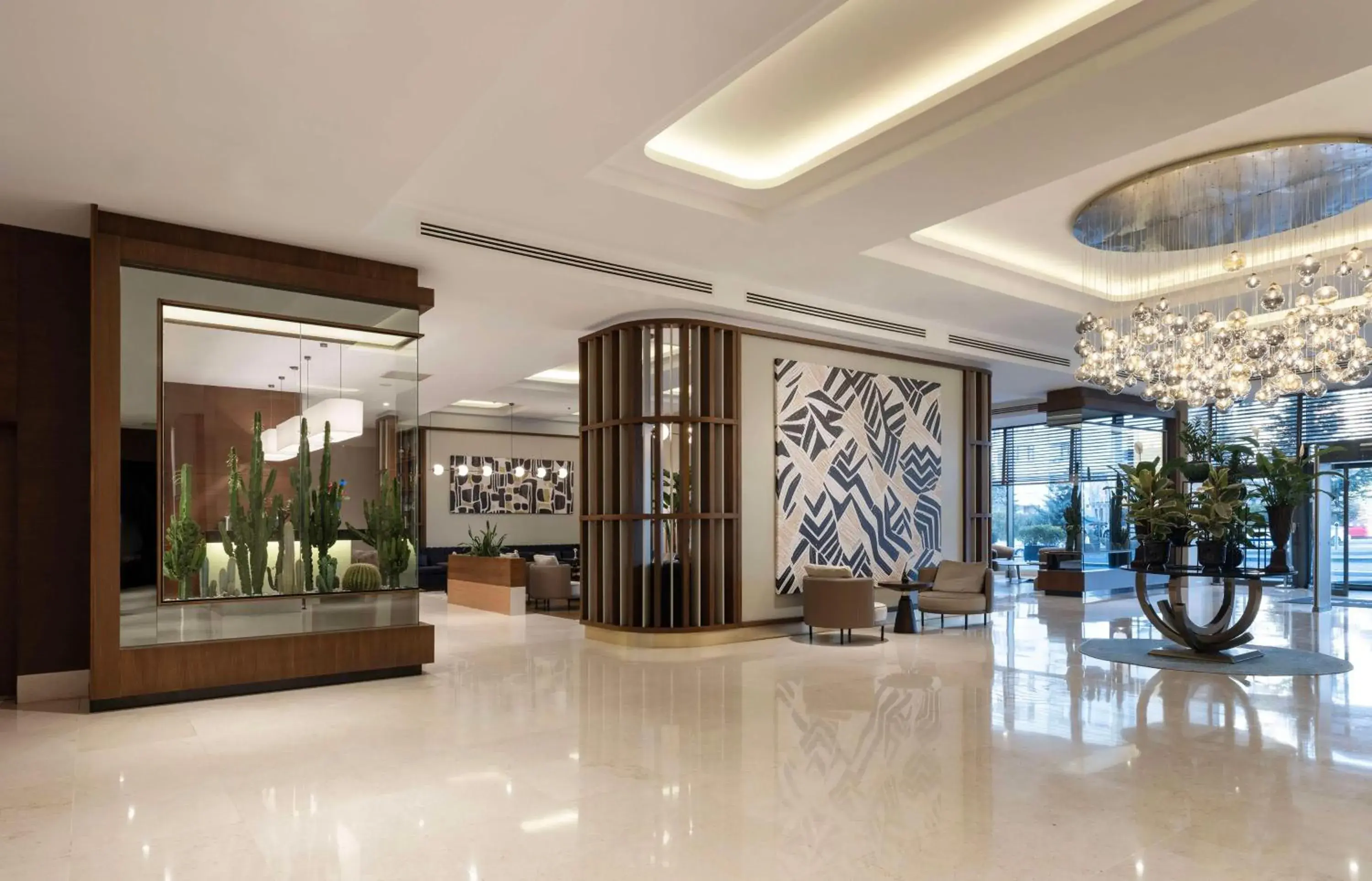 Lobby or reception in Radisson Blu Hotel Ankara Cankaya Lobby or reception in Radisson Blu Hotel Ankara Cankaya