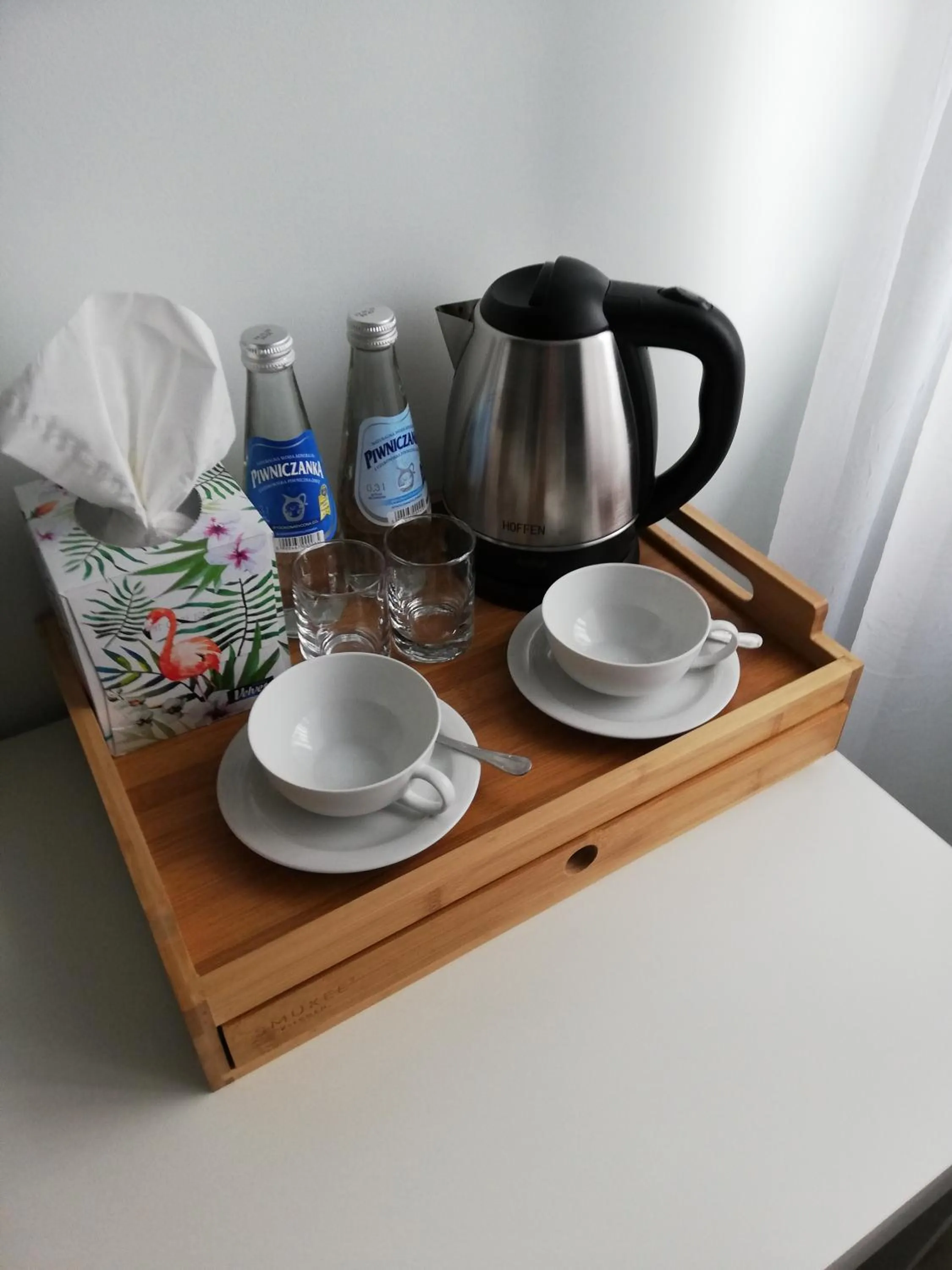 Coffee/tea facilities in 7th Room Guest House
