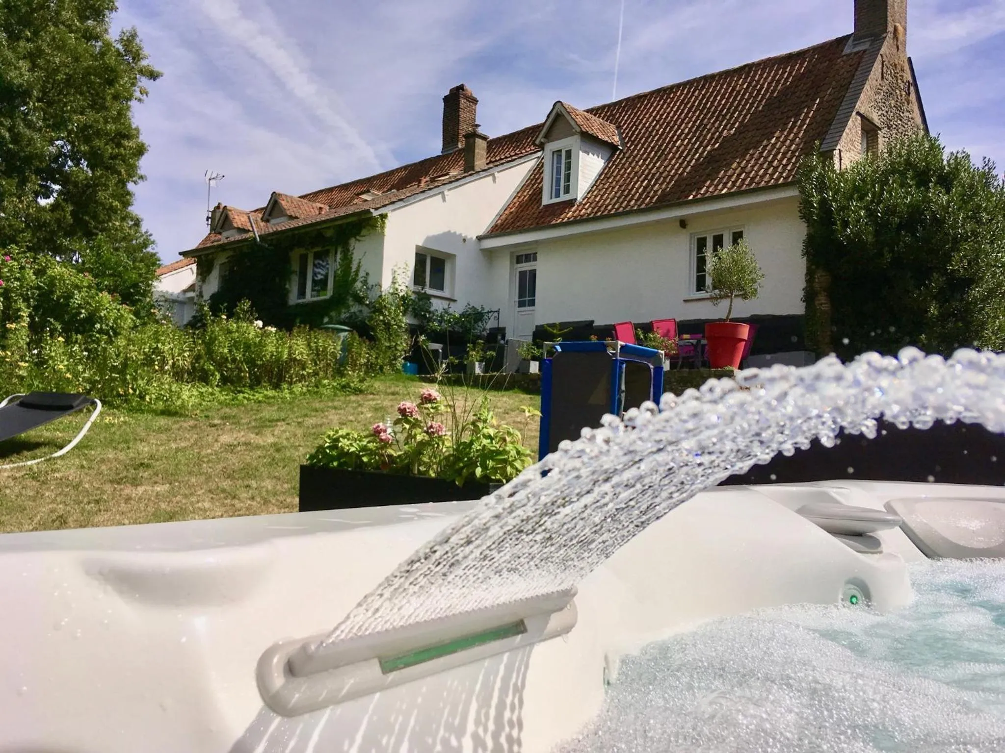 Patio, Property Building in Le Clos Dessyag