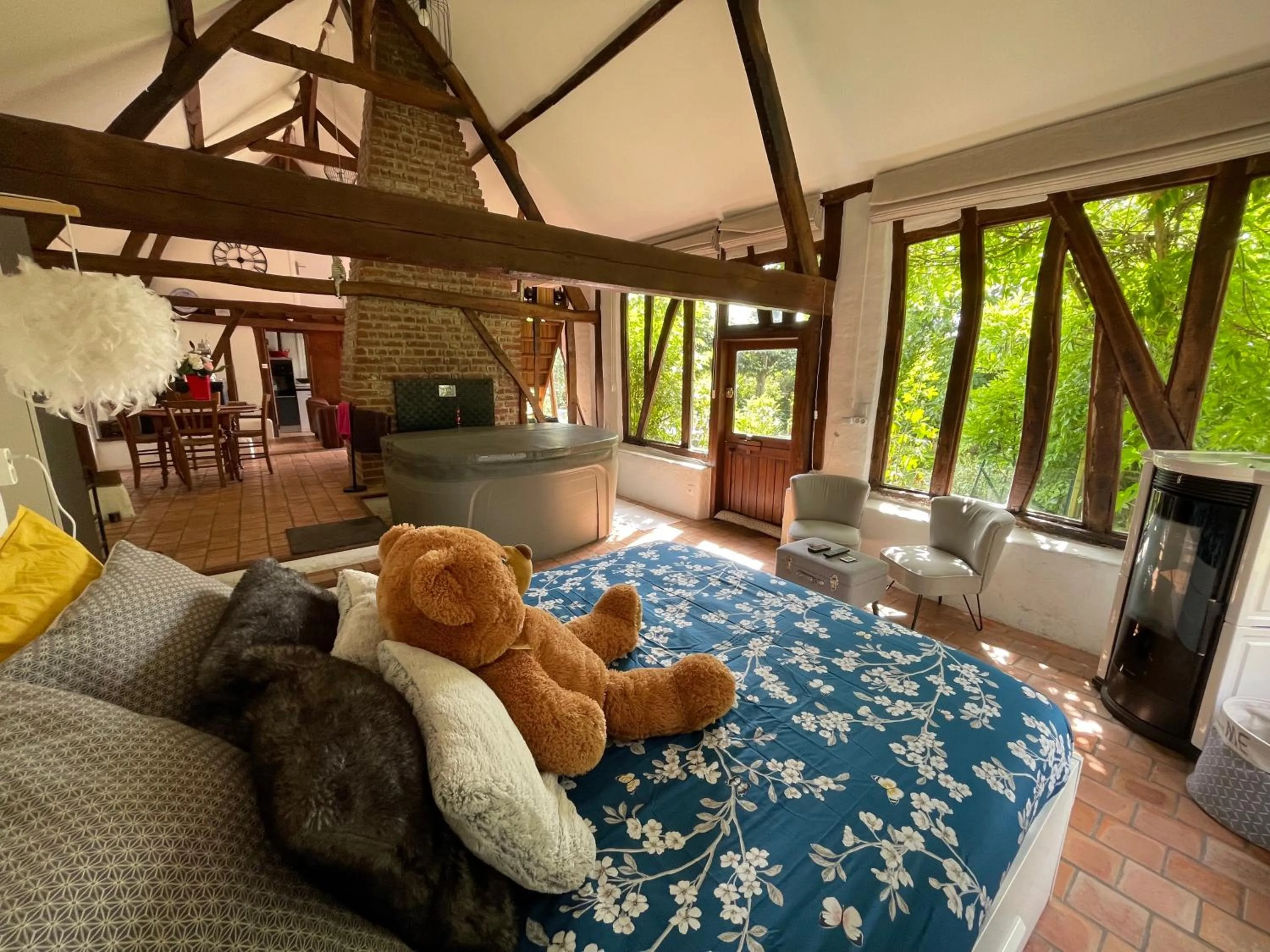 View (from property/room), Seating Area in Le Clos Dessyag