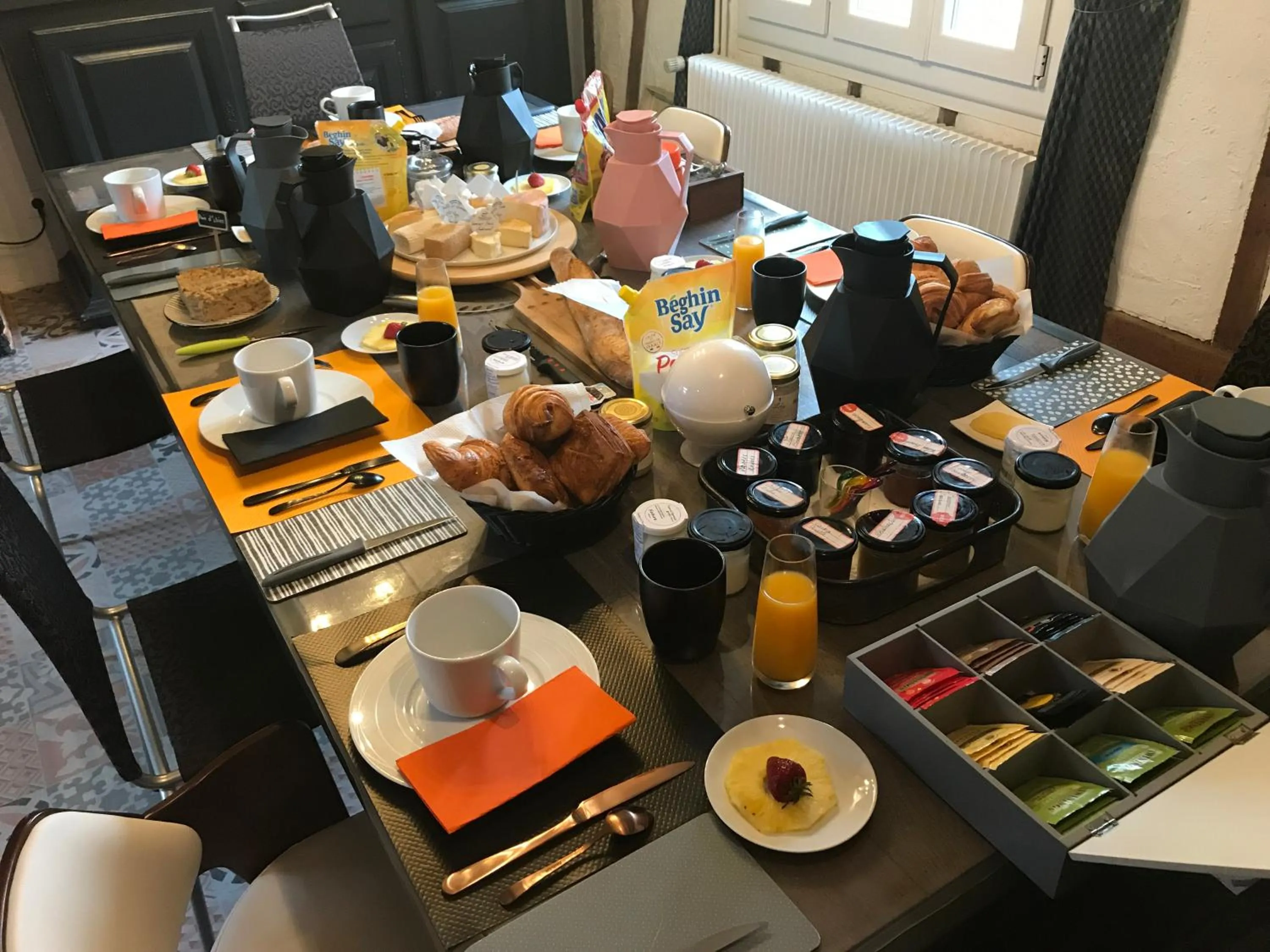 Breakfast in Le Clos Dessyag