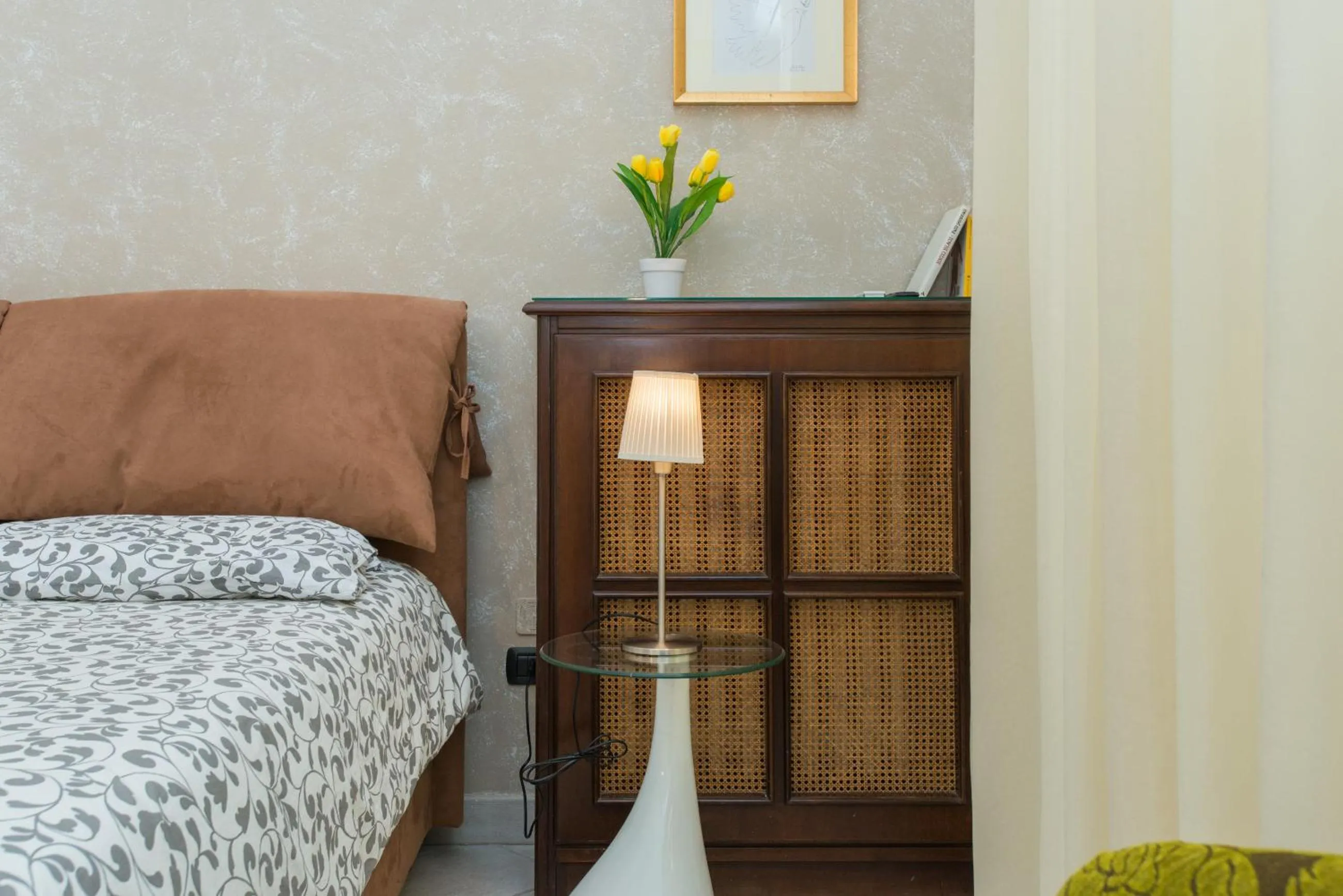 Bedroom, Bed in Il Garbino Suite and Apartment