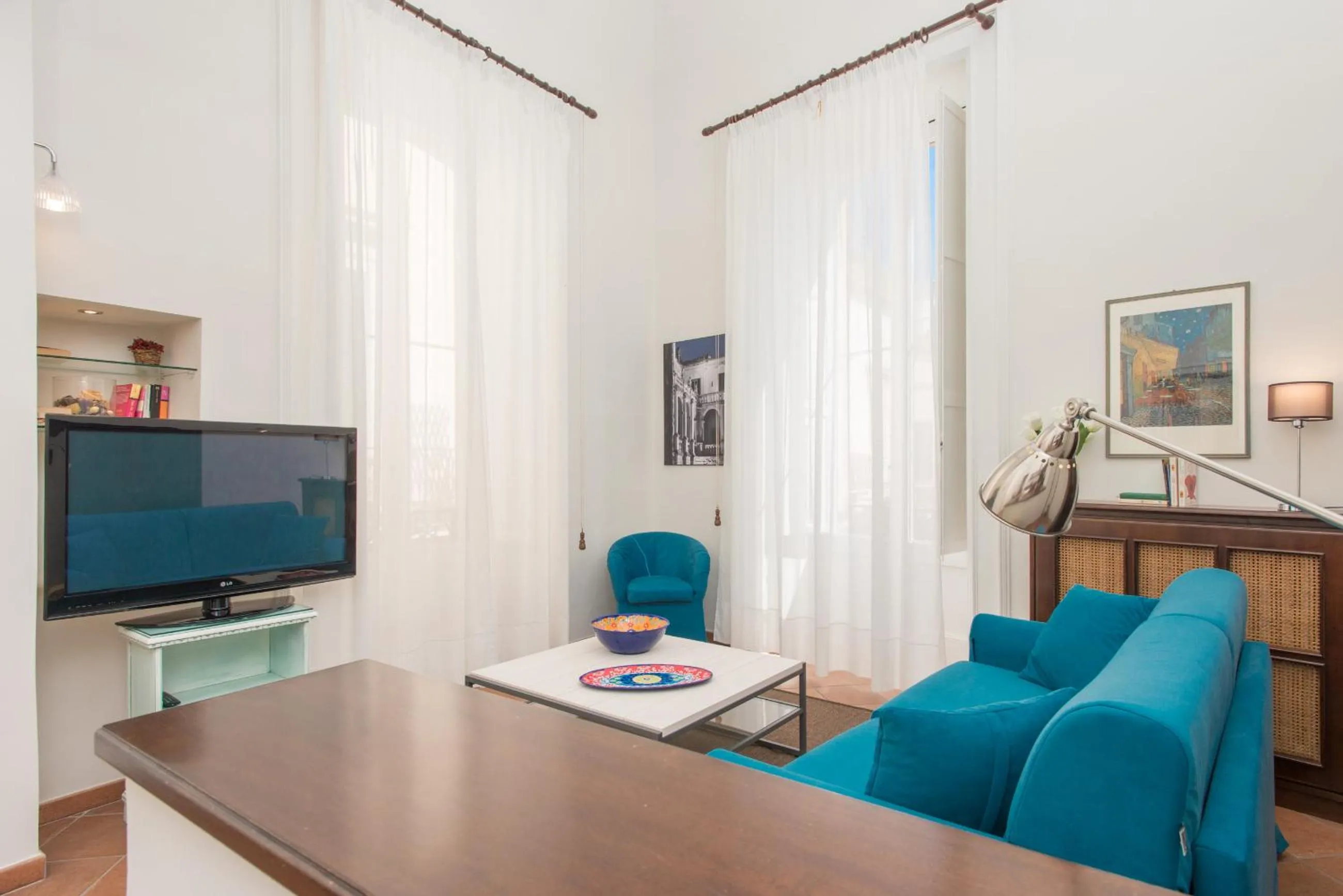 Living room in Il Garbino Suite and Apartment