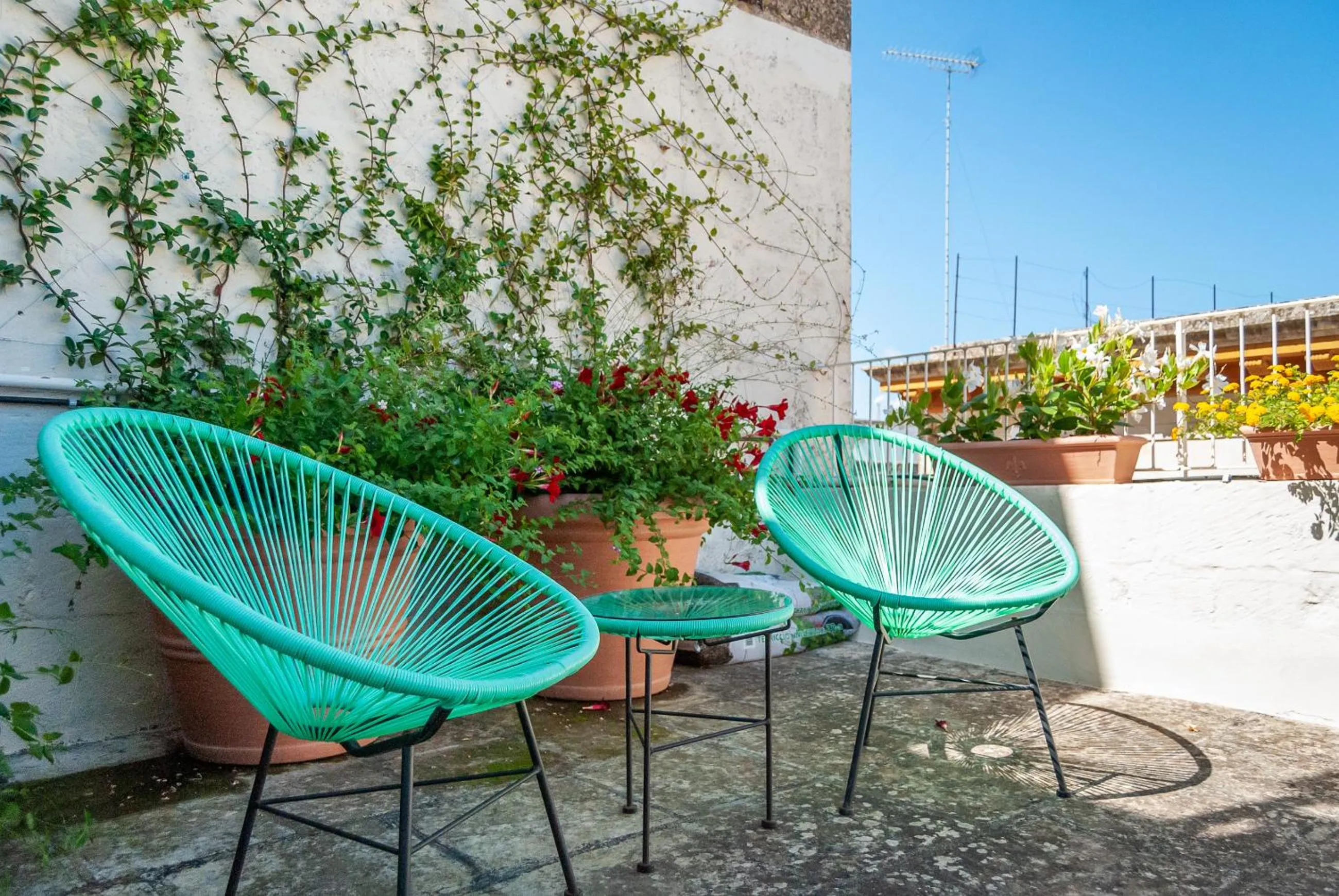 Balcony/Terrace in Il Garbino Suite and Apartment