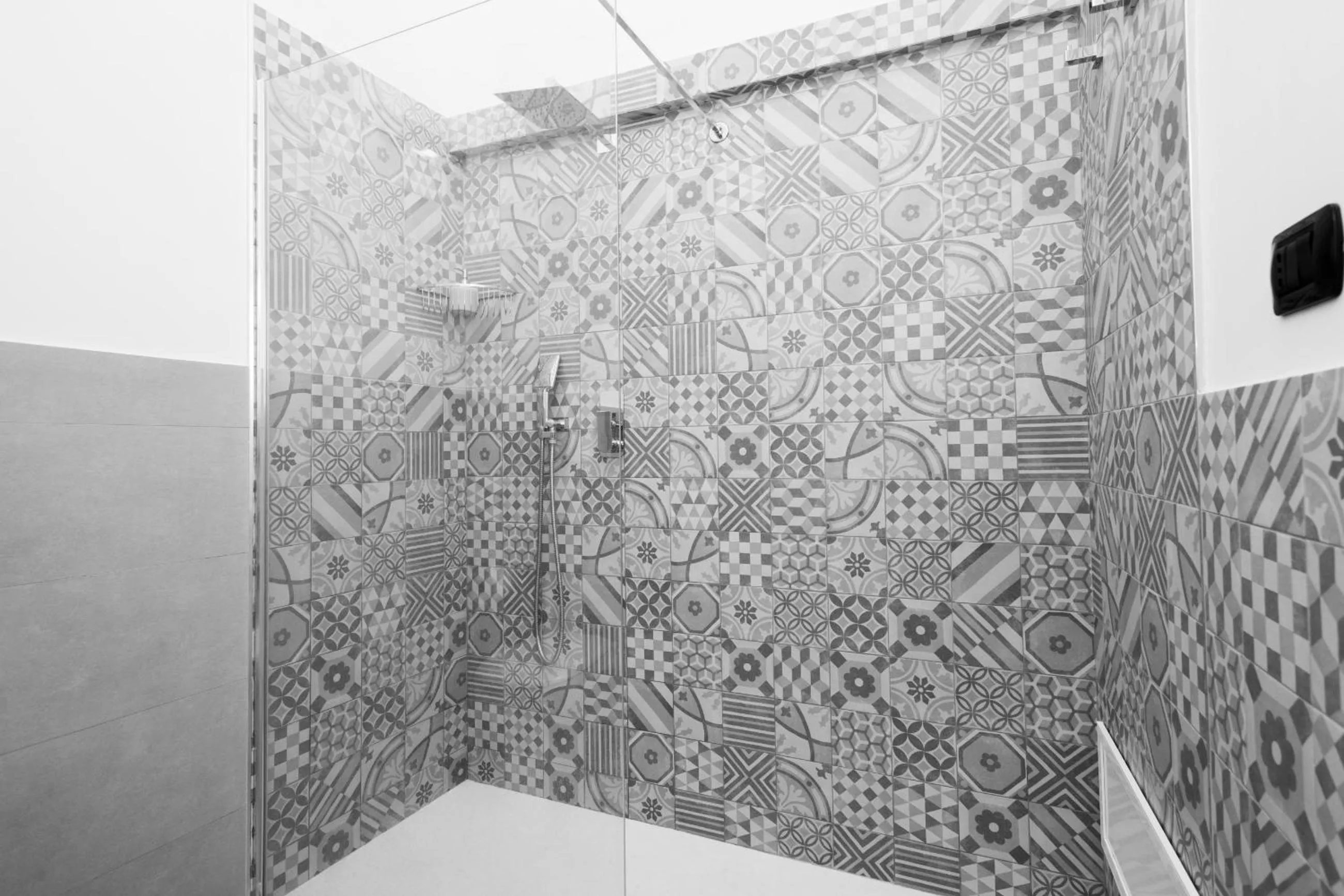 Bathroom in Il Garbino Suite and Apartment