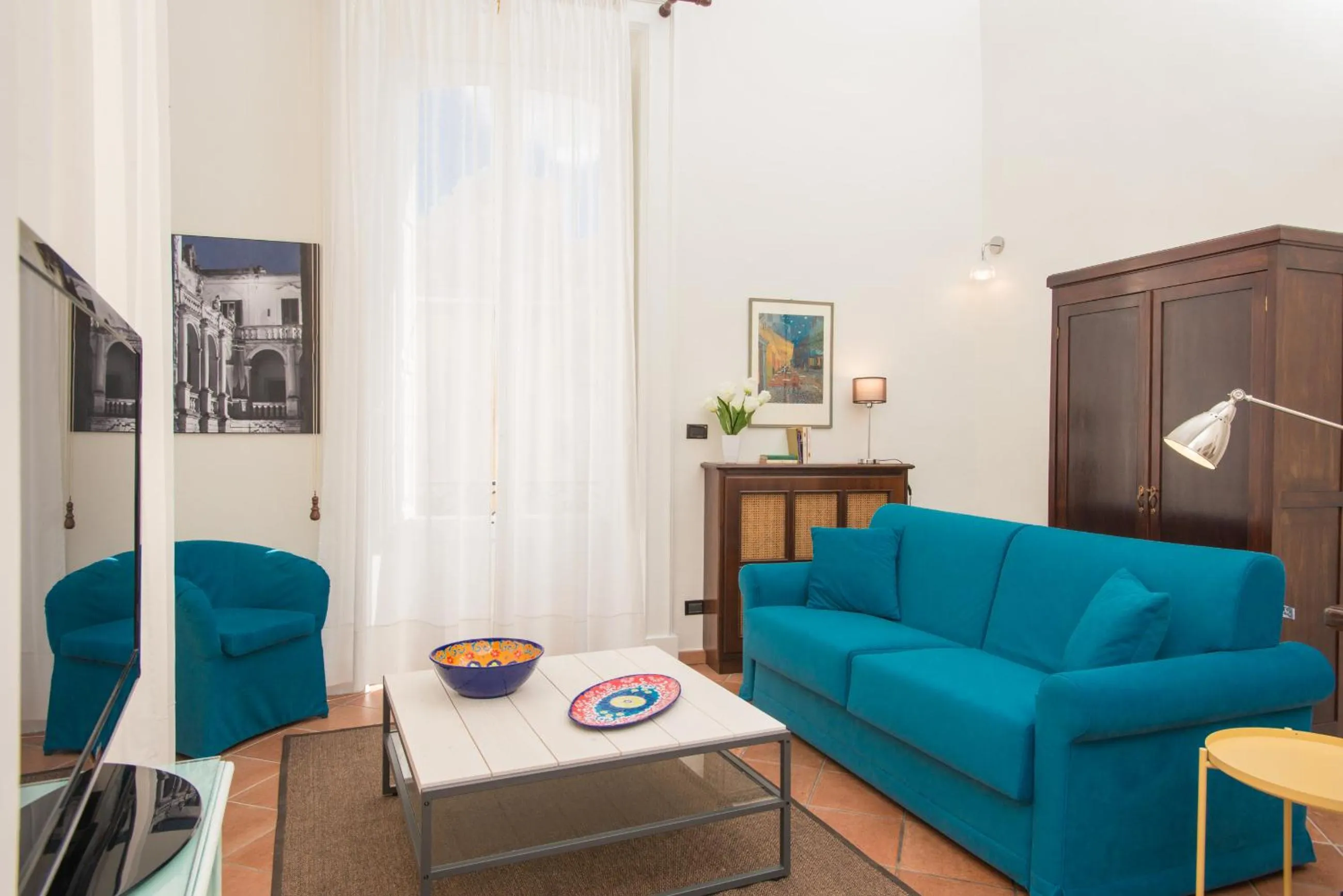 Living room in Il Garbino Suite and Apartment