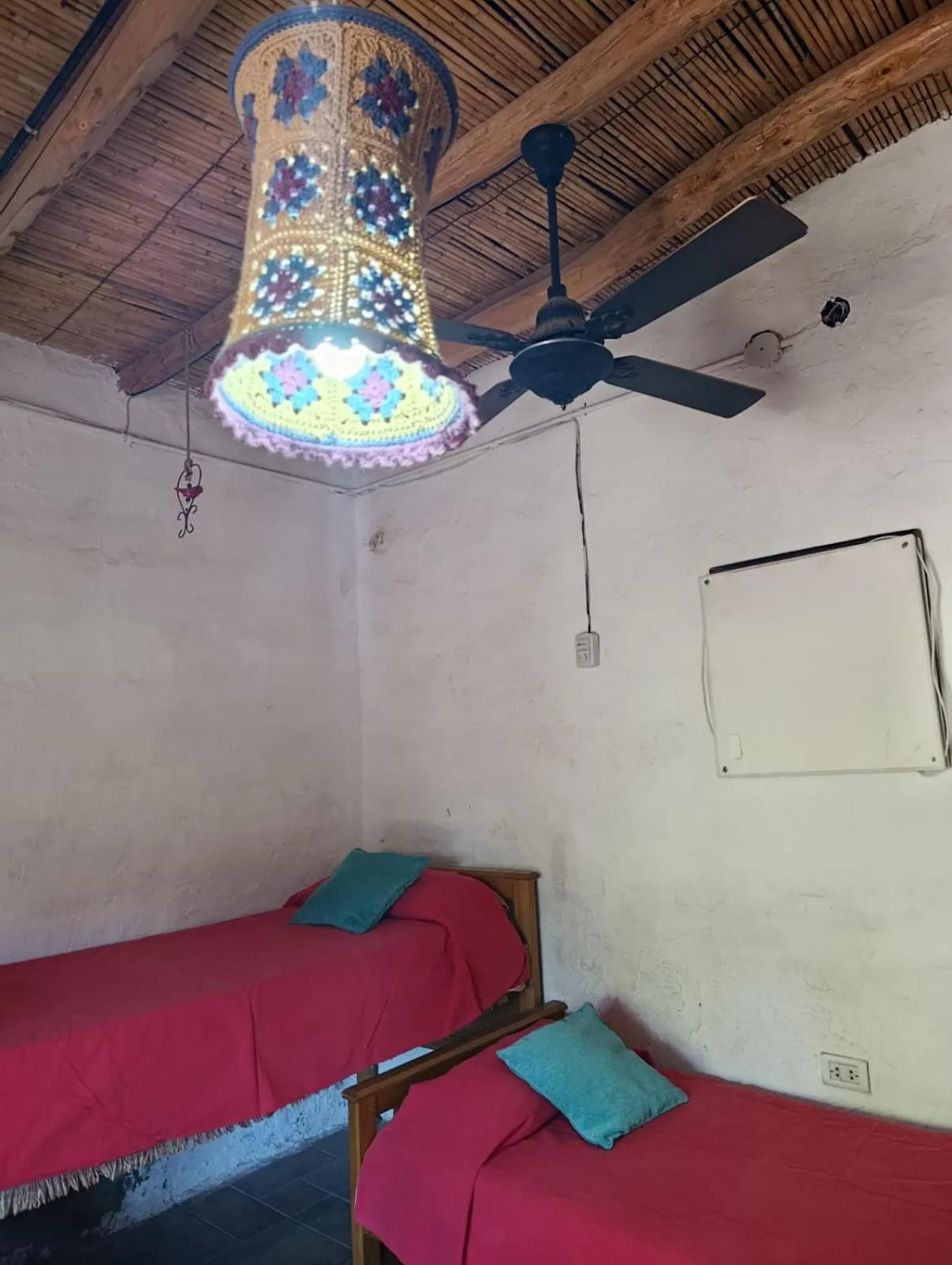 Bed in Chakana Hospedaje Rural