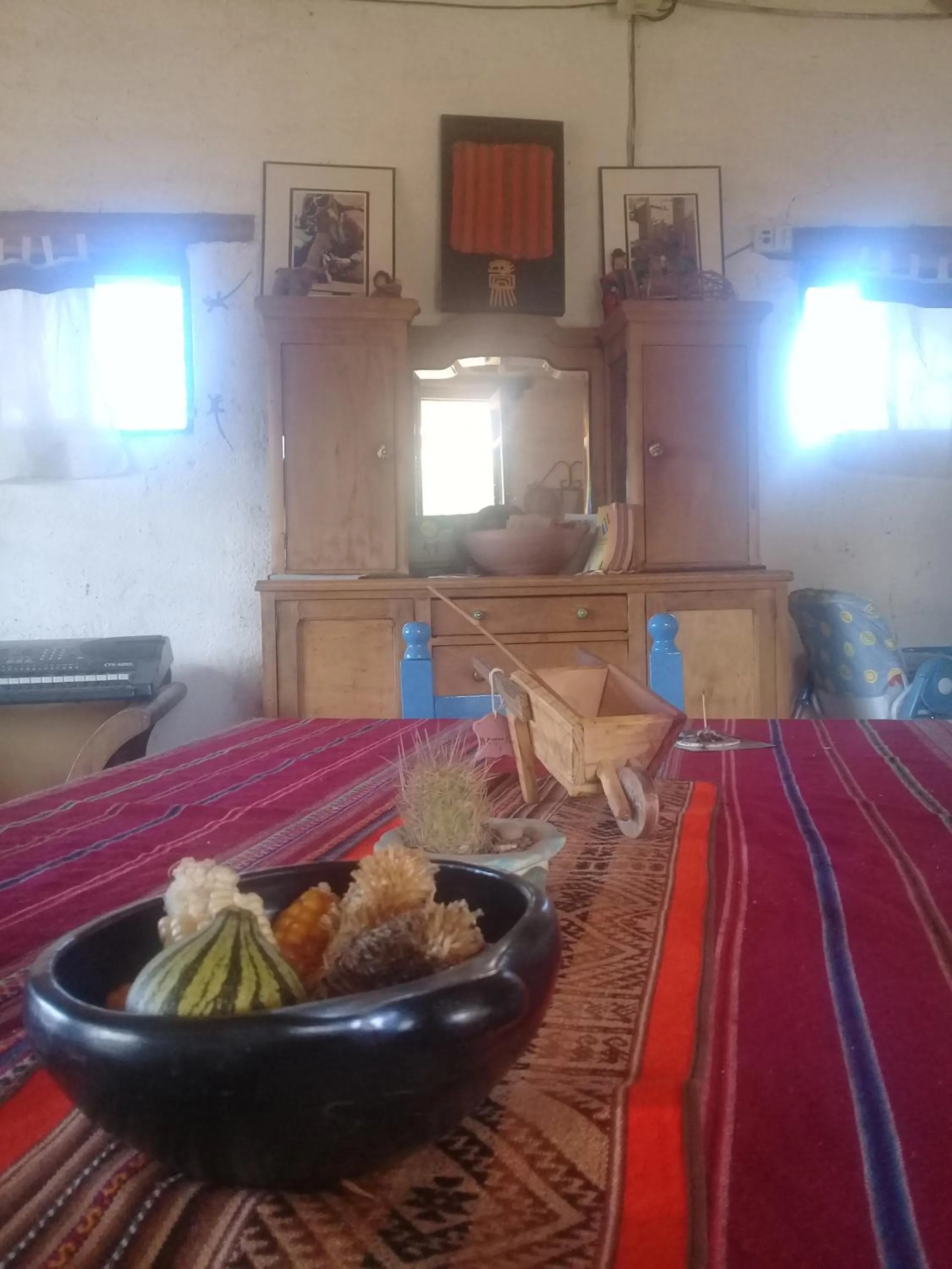 Decorative detail in Chakana Hospedaje Rural