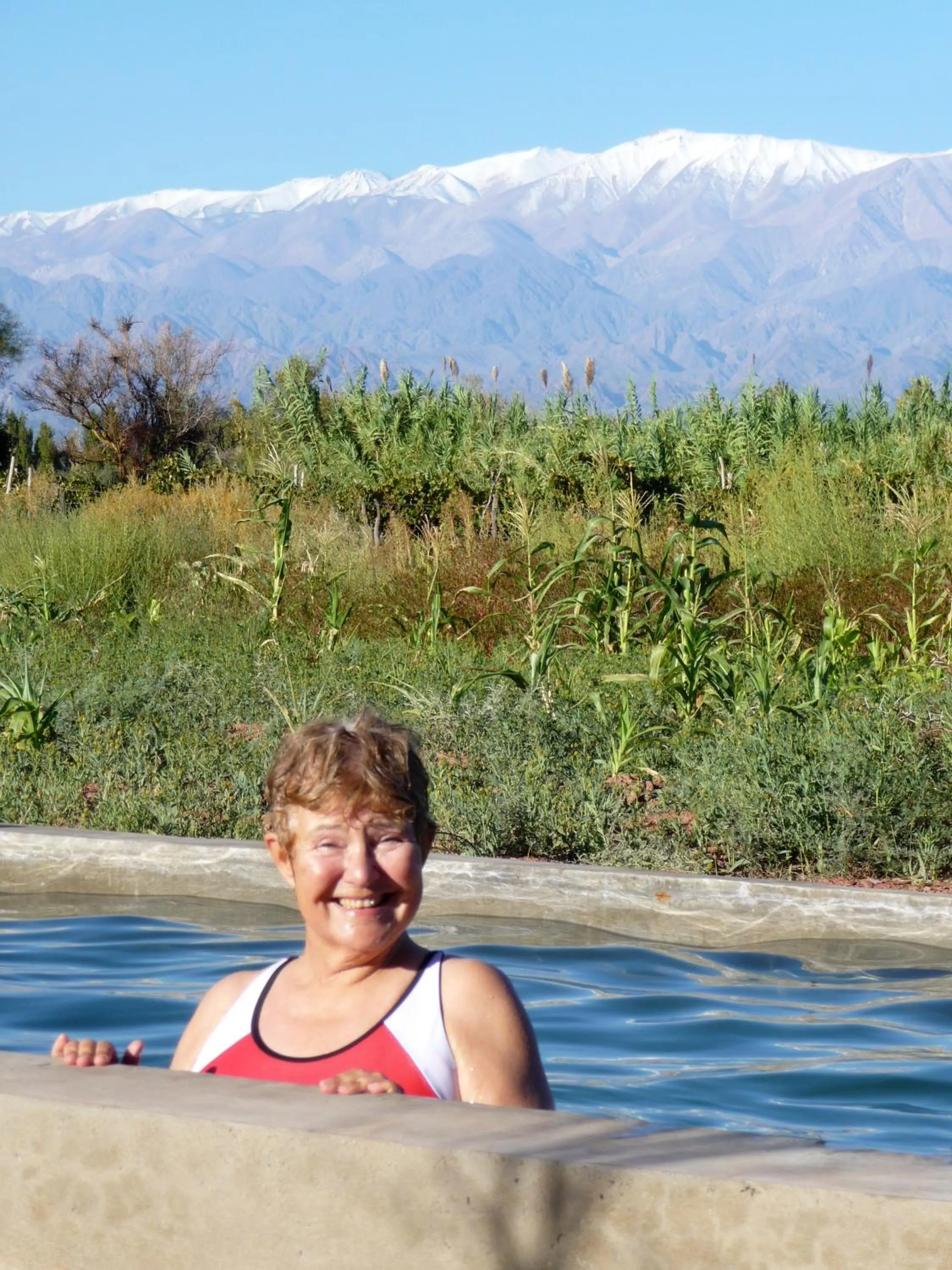 Swimming pool in Chakana Hospedaje Rural