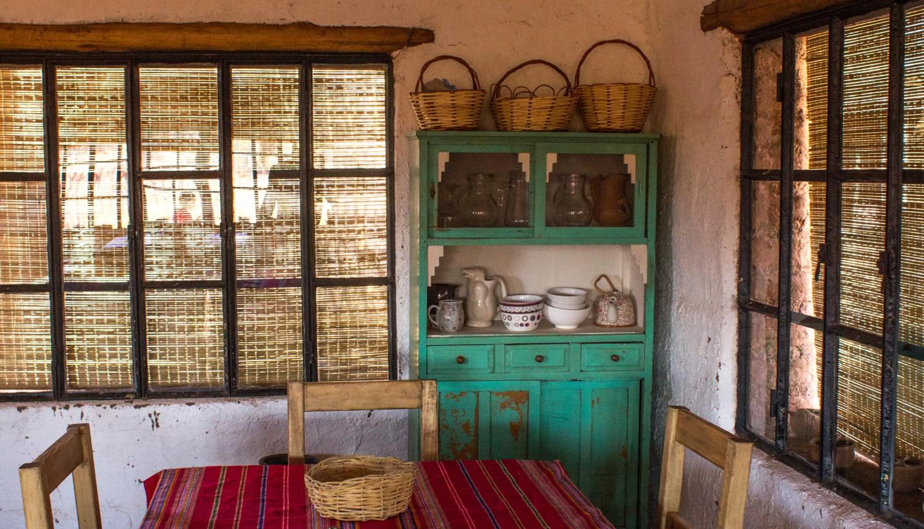 Communal kitchen in Chakana Hospedaje Rural