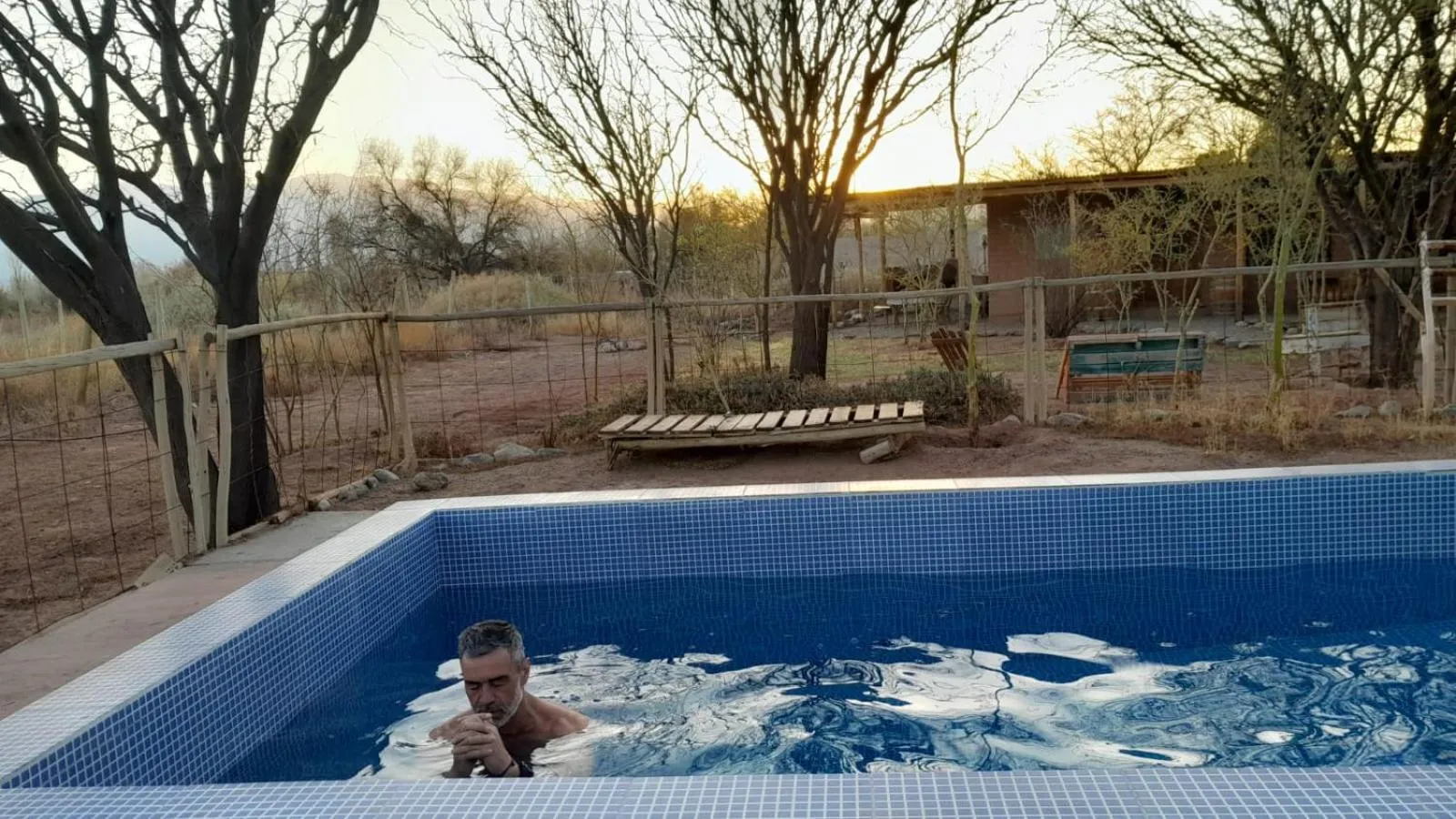 Swimming pool in Chakana Hospedaje Rural