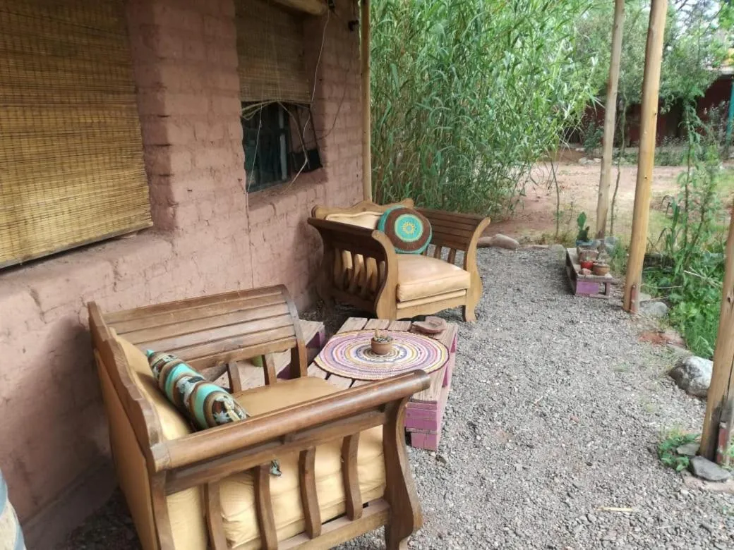 Seating area in Chakana Hospedaje Rural