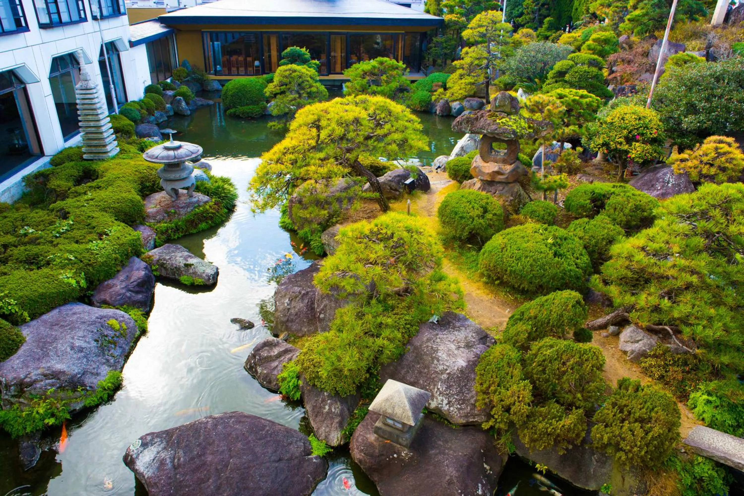 Garden in Hotel Sekitei