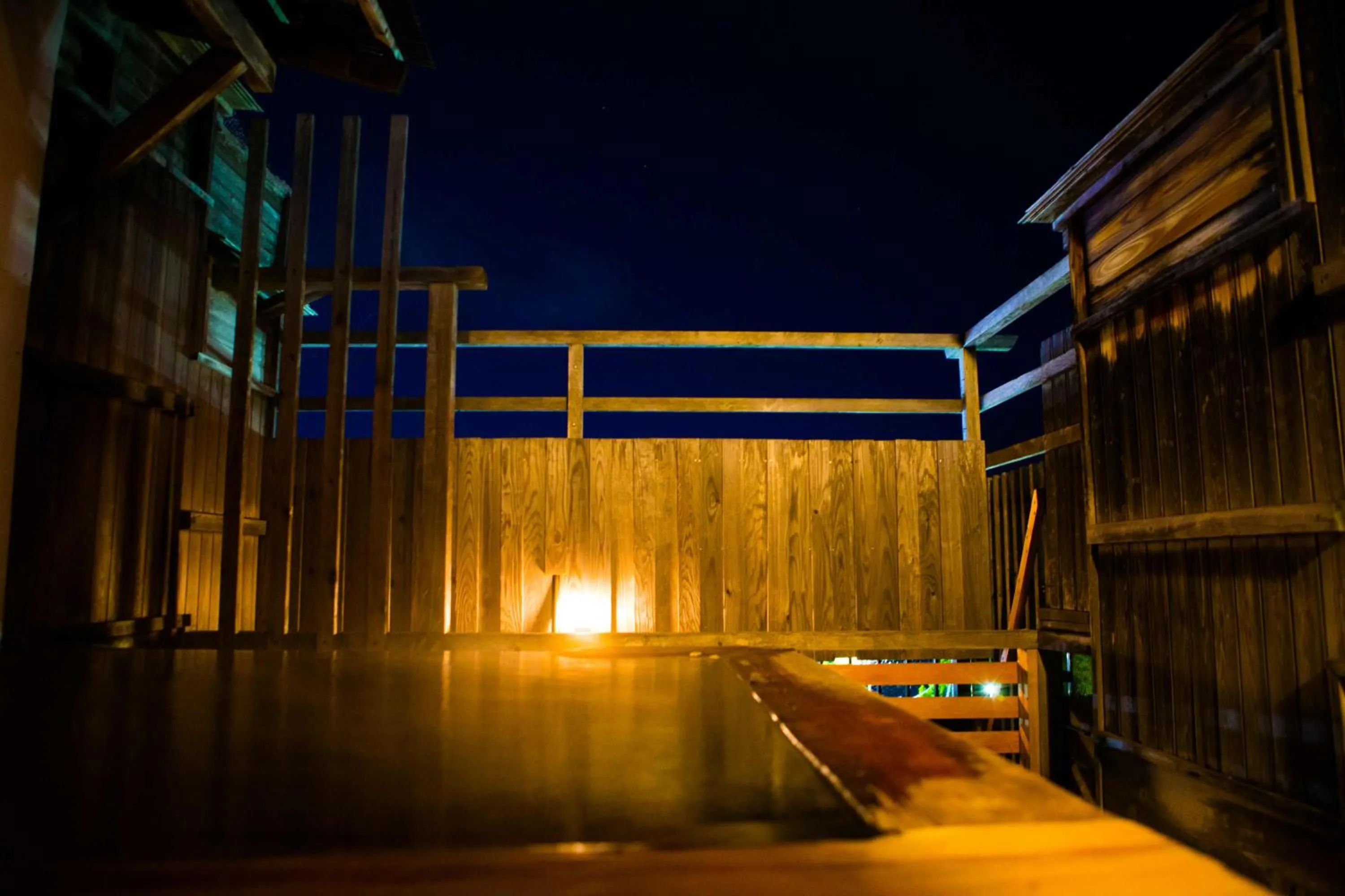 Open Air Bath in Hotel Sekitei