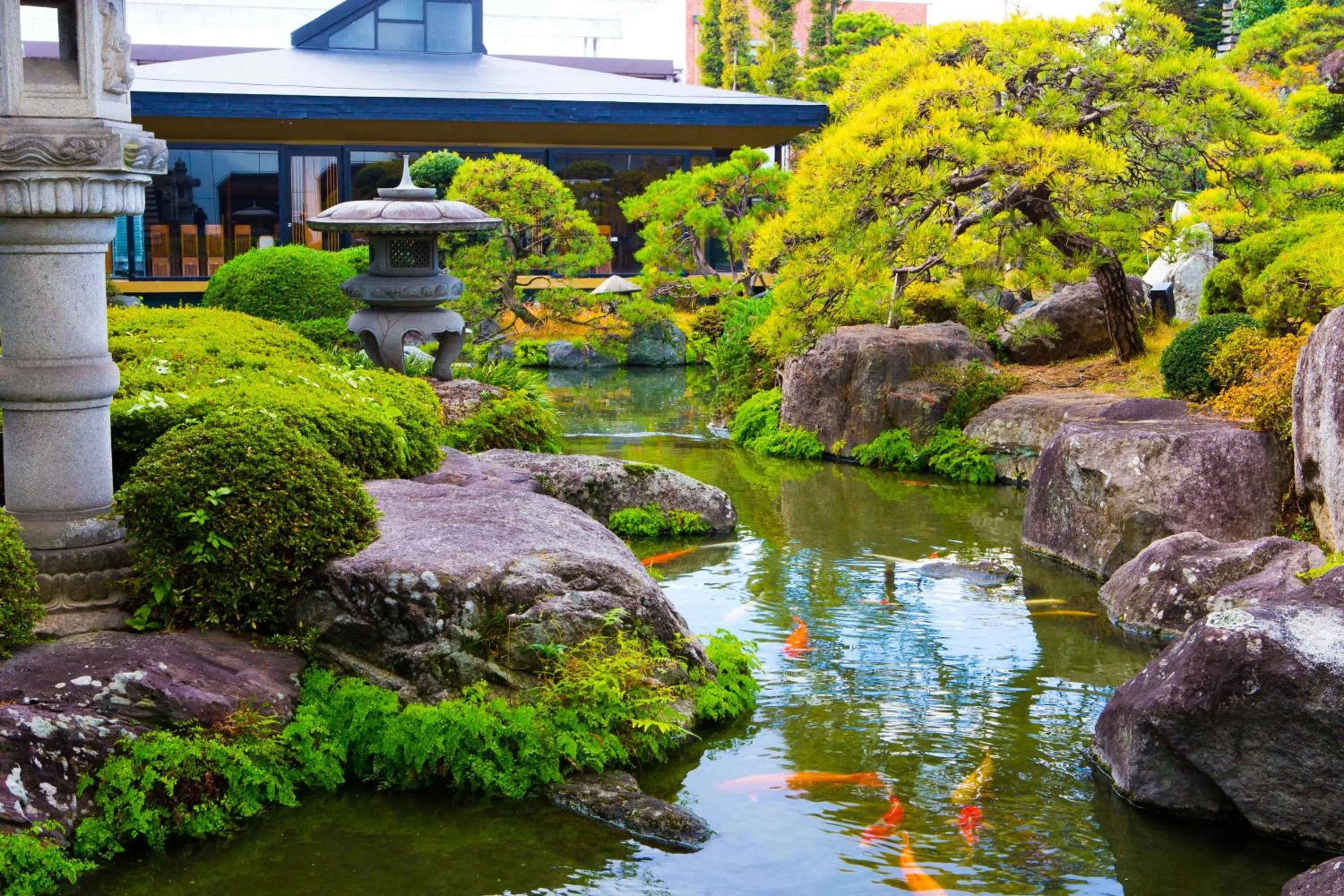 Garden in Hotel Sekitei