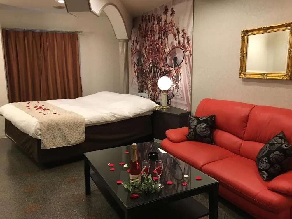 Bed in Hotel Water Gate Ichinomiya (Adult Only)