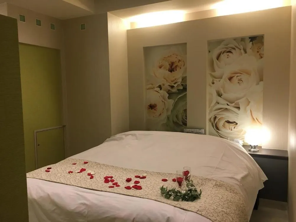 Bed in Hotel Water Gate Ichinomiya (Adult Only)