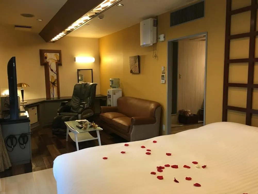 Bed in Hotel Water Gate Ichinomiya (Adult Only)